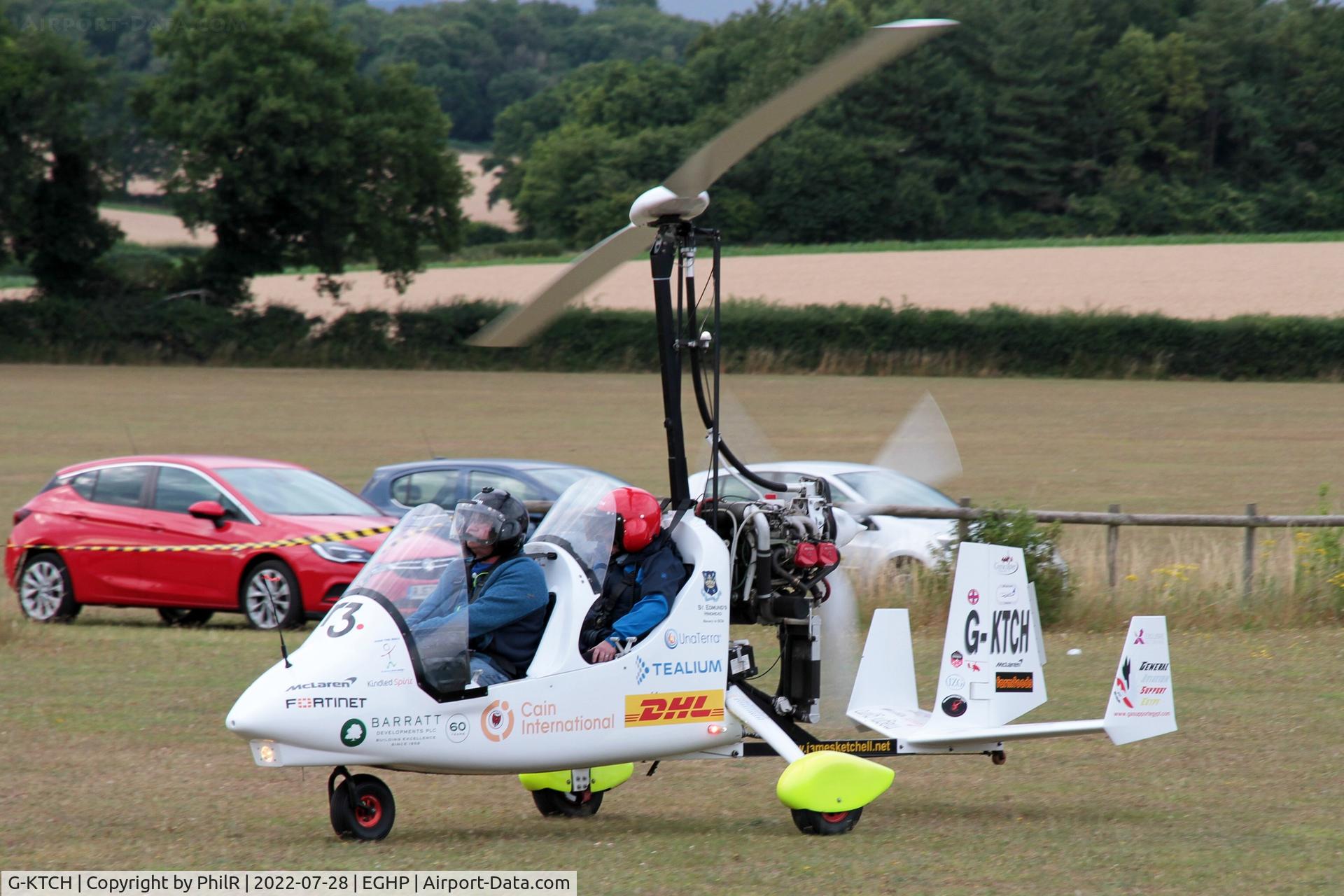 G-KTCH, 2018 Magni Gyro M-16C Tandem Trainer C/N 16-18-1534, G-KTCH 2018 Magni M16C Popham fly in
