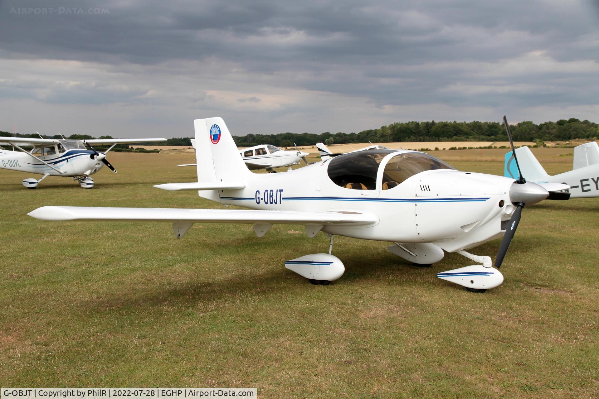 G-OBJT, 2005 Europa Tri-Gear C/N PFA 247-12623, G-OBJT 2005 Europa Popham fly in