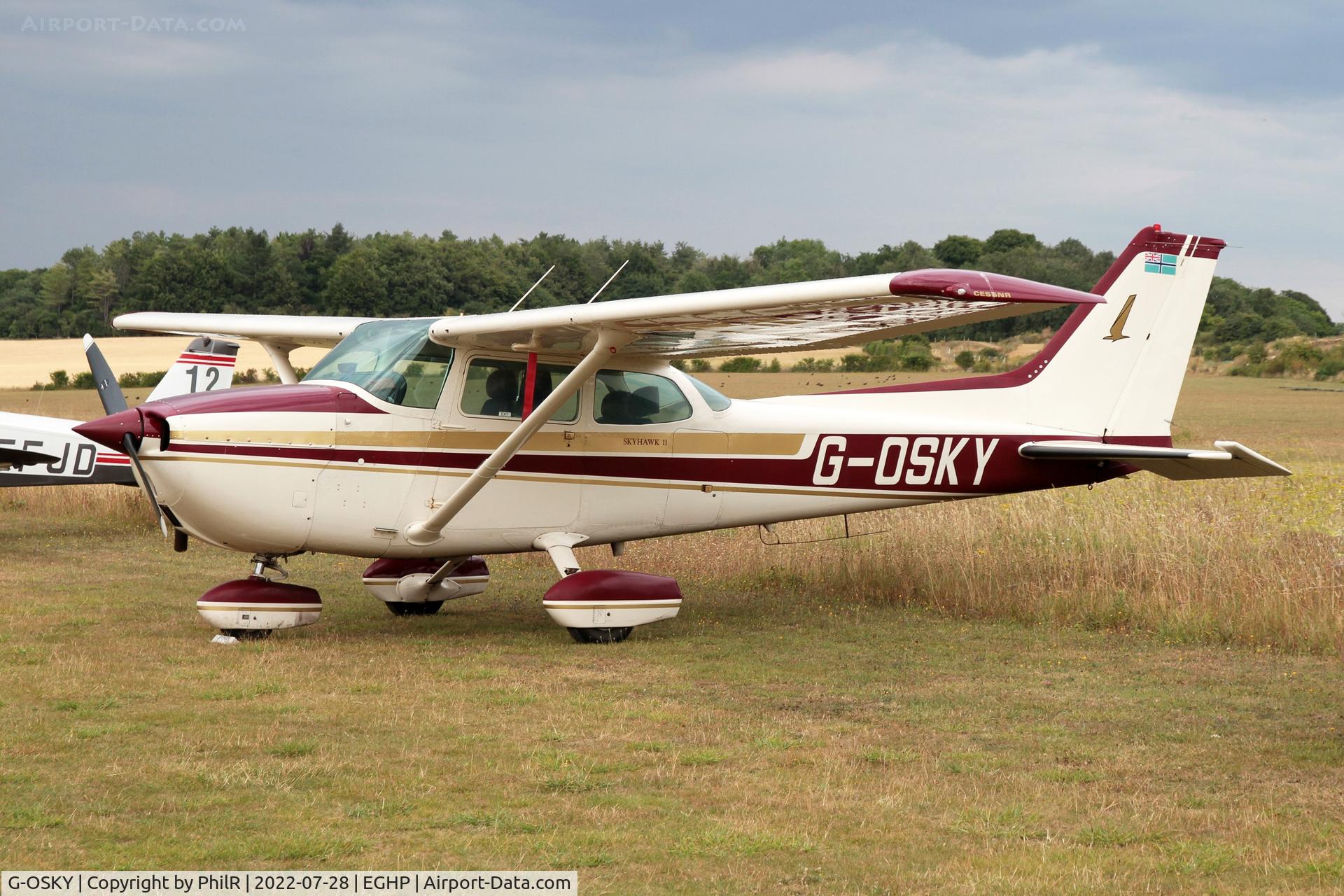 G-OSKY, 1976 Cessna 172M C/N 172-67389, G-OSKY 1976 Cessna 172M Popham fly in