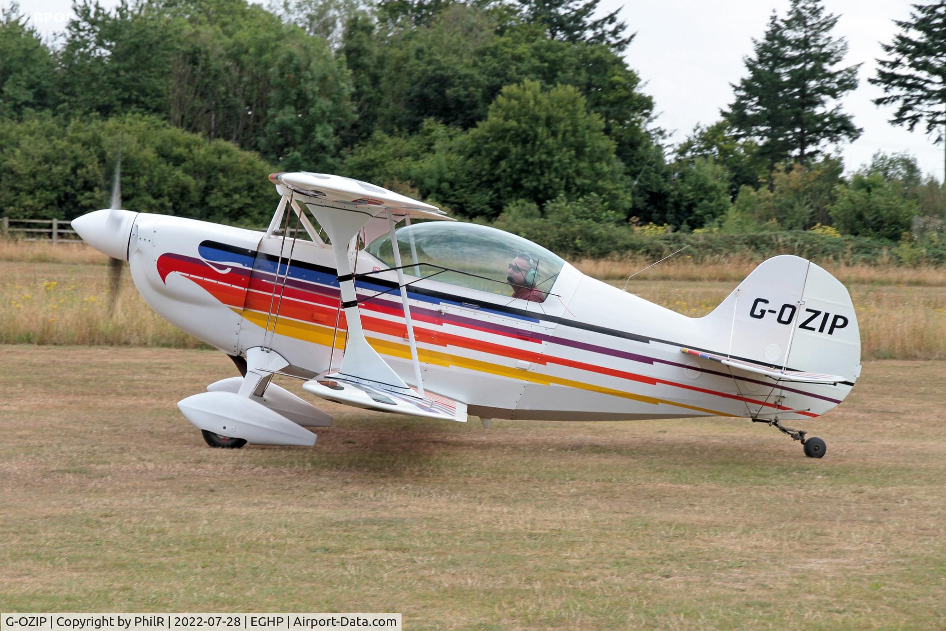 G-OZIP, 2007 Christen Eagle II C/N 249, G-OZIP 2007 Christen Eagle ll Popham fly in