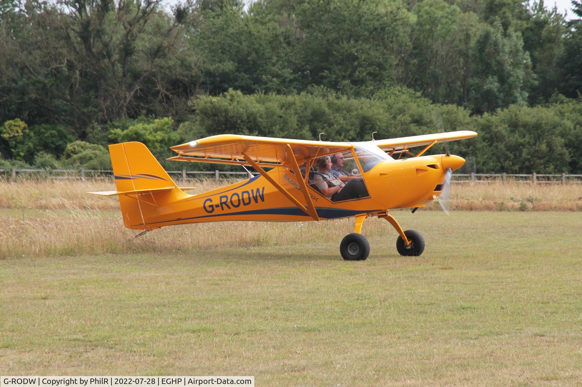 G-RODW, 2021 Ascent Industries EuroFOX 2K C/N 62521, G-RODW 2021 Ascent Industries Ltd Eurofox 2K Popham fly in