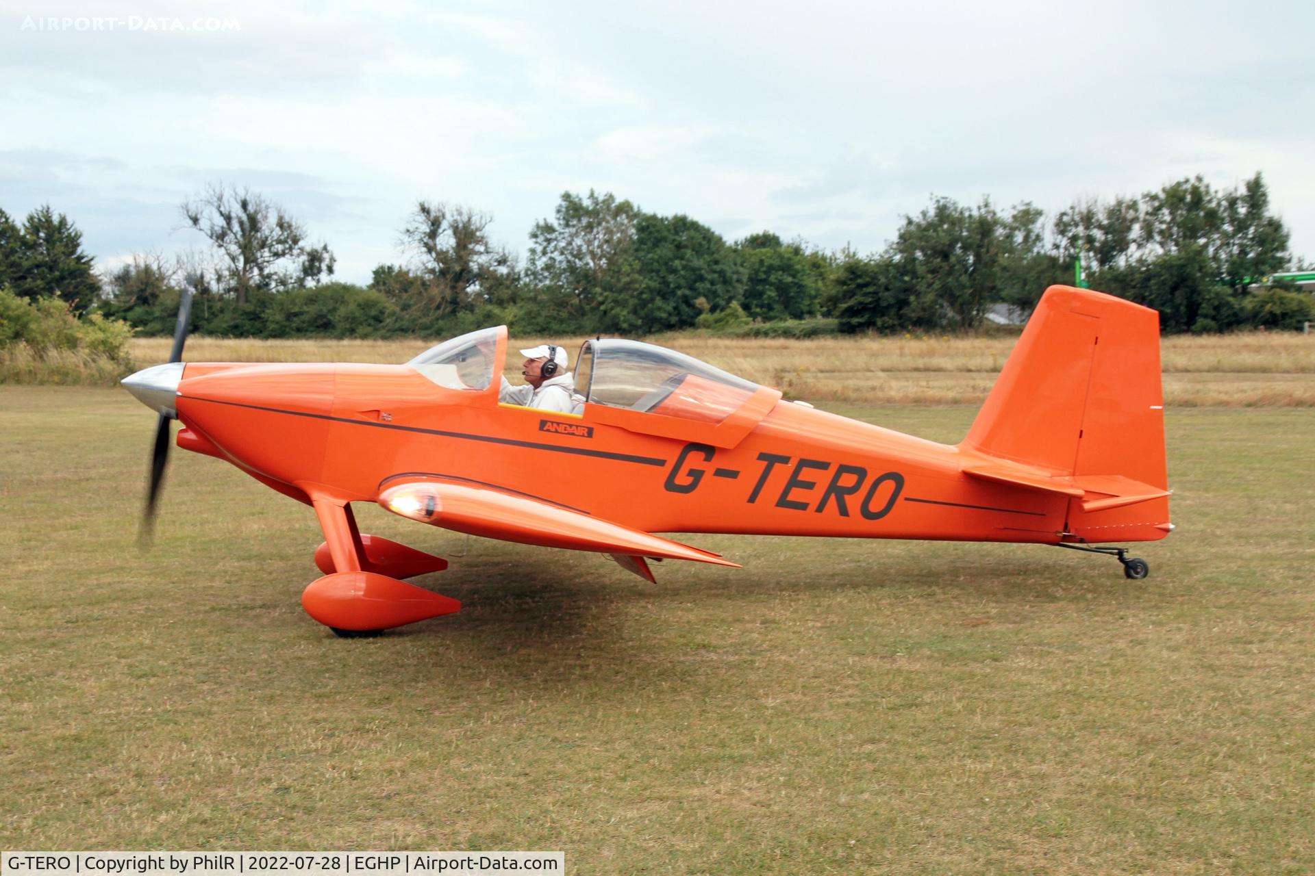 G-TERO, 2014 Vans RV-7 C/N LAA 323-15124, G-TERO 2014 VANS RV-7 Popham fly in