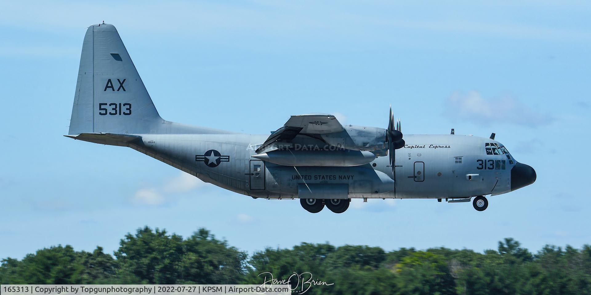 165313, 1994 Lockheed Martin C-130T Hercules C/N 382-5383, CONVOY3242 inbound for a fuel stop.