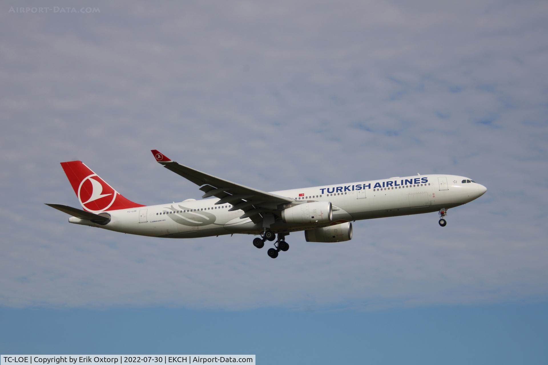 TC-LOE, 2015 Airbus A330-343 C/N 1592, TC-LOE landing rw 04L