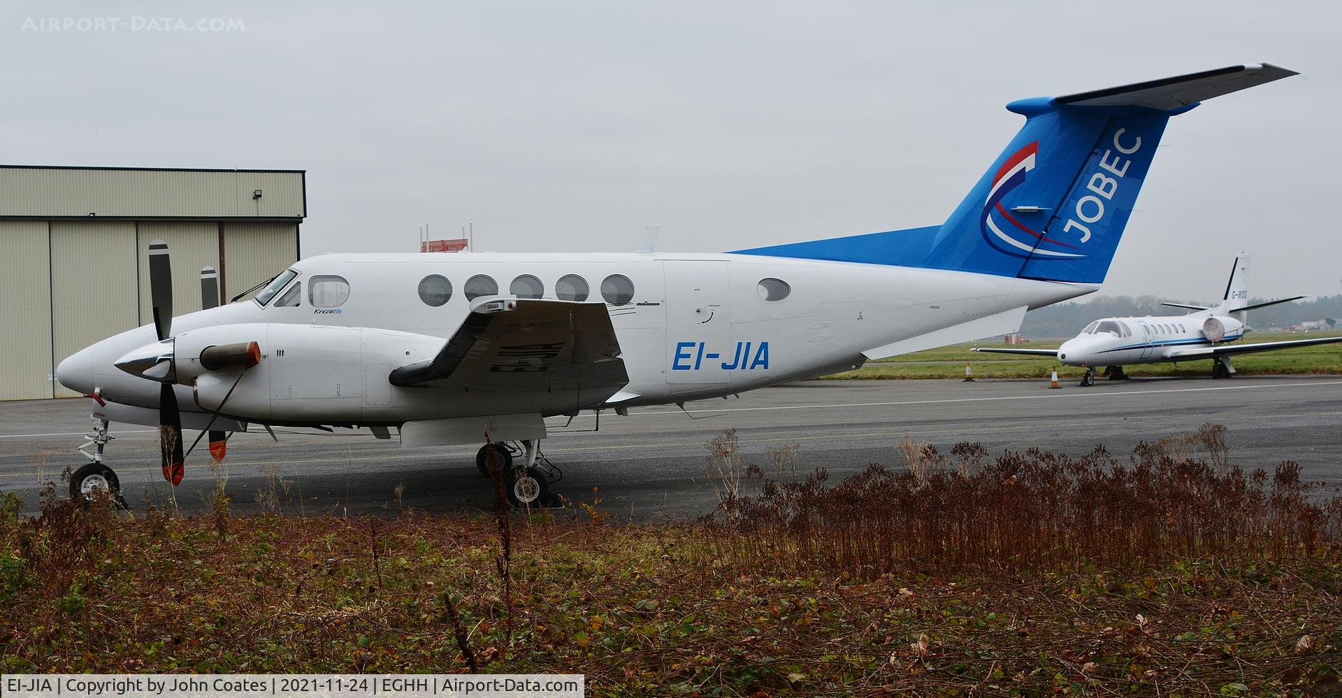 EI-JIA, 1979 Beech 200 Super King Air C/N BB-451, Parked at BAS