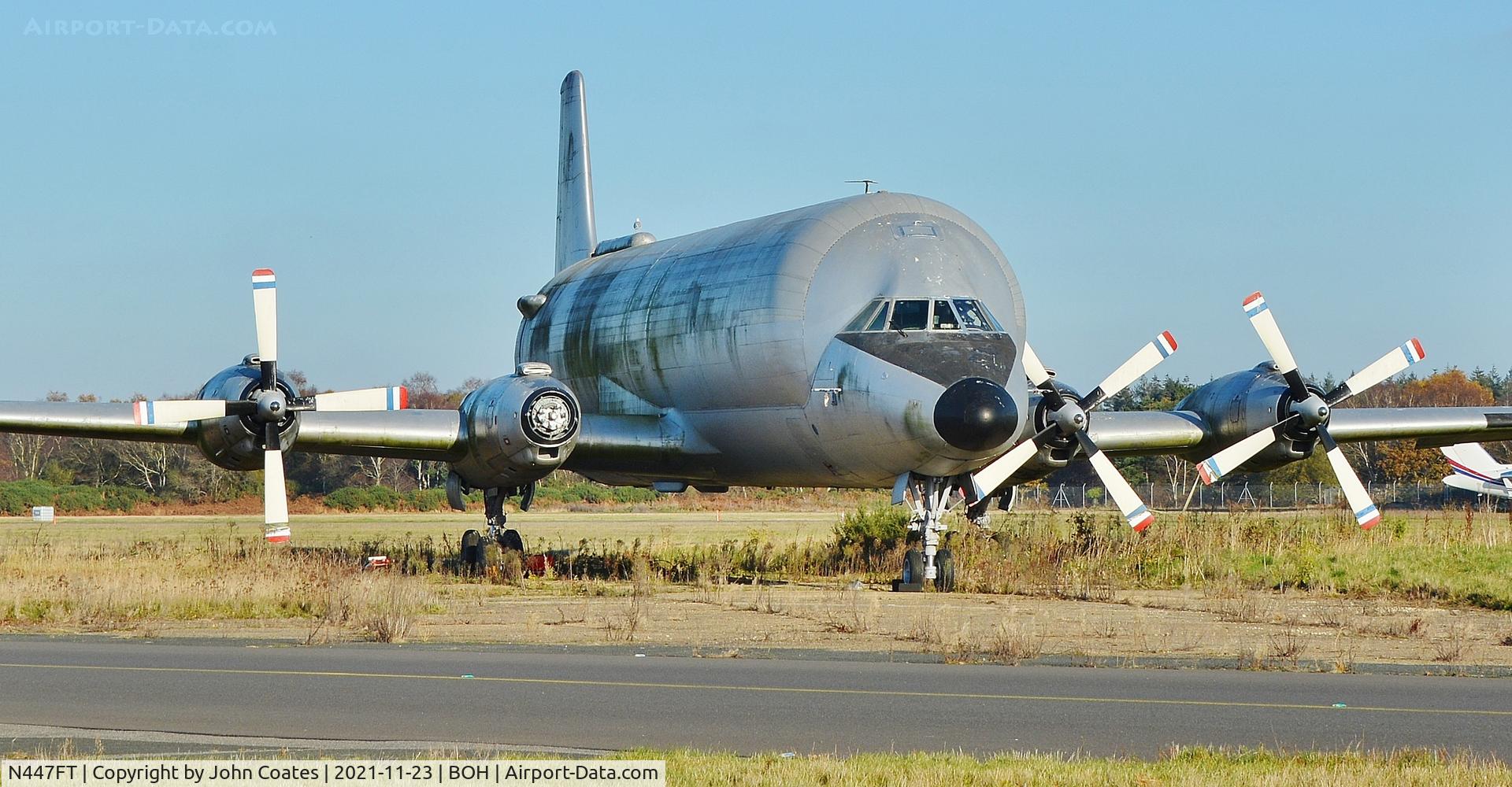 N447FT, 1969 Canadair CL-44-0 Skymonster C/N 16, Looking very abandoned