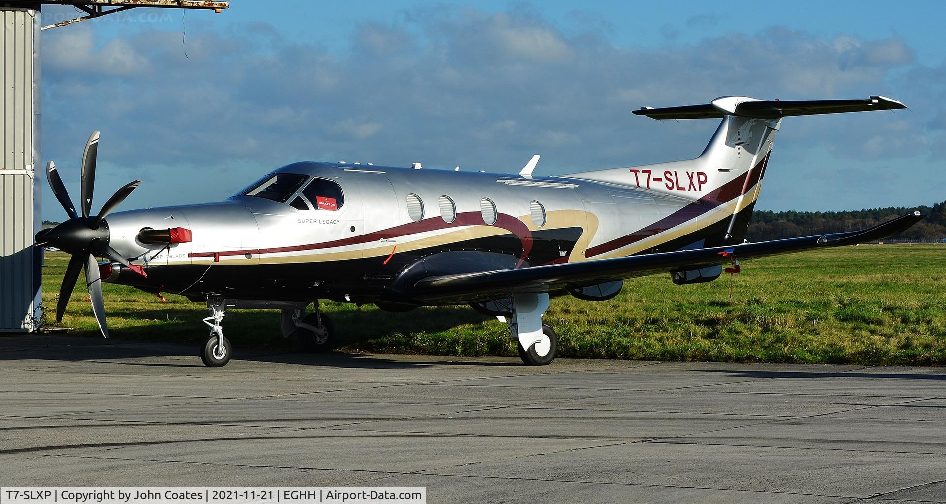 T7-SLXP, 2007 Pilatus PC-12/47 C/N 864, Parked at BAS