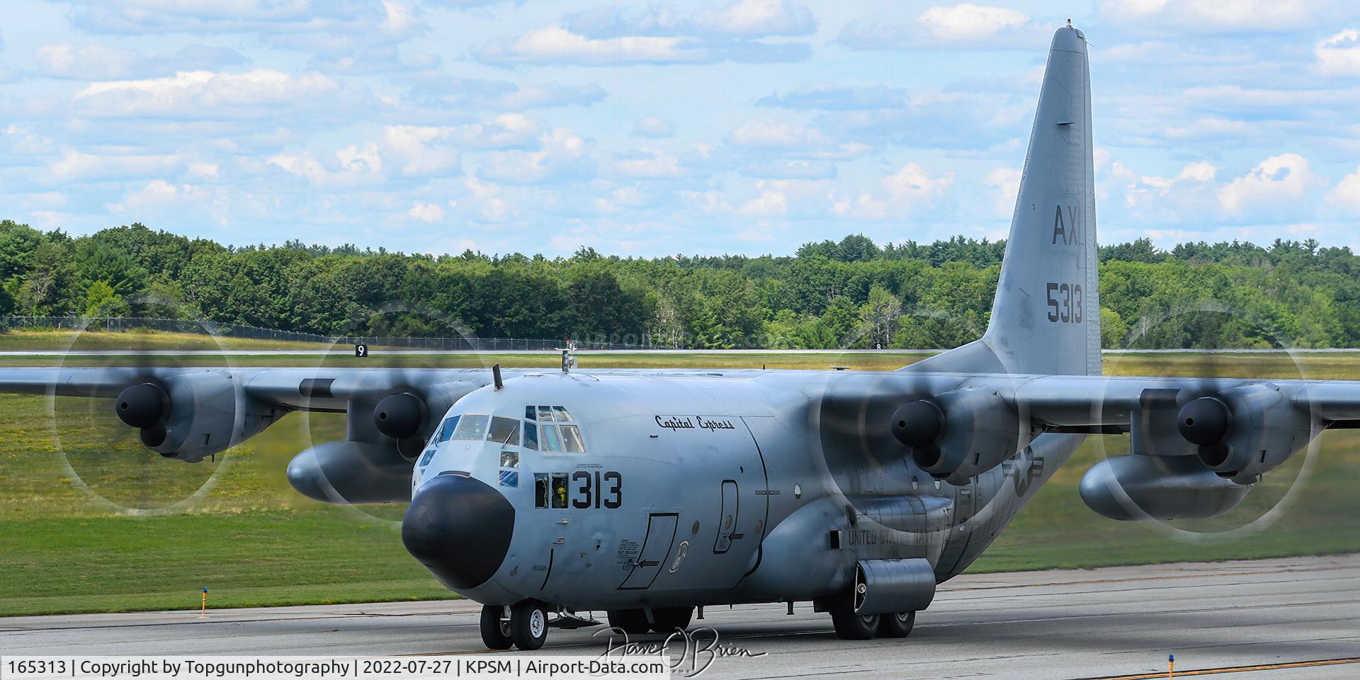 165313, 1994 Lockheed Martin C-130T Hercules C/N 382-5383, CONVOY3242 taking the active after a fill up.