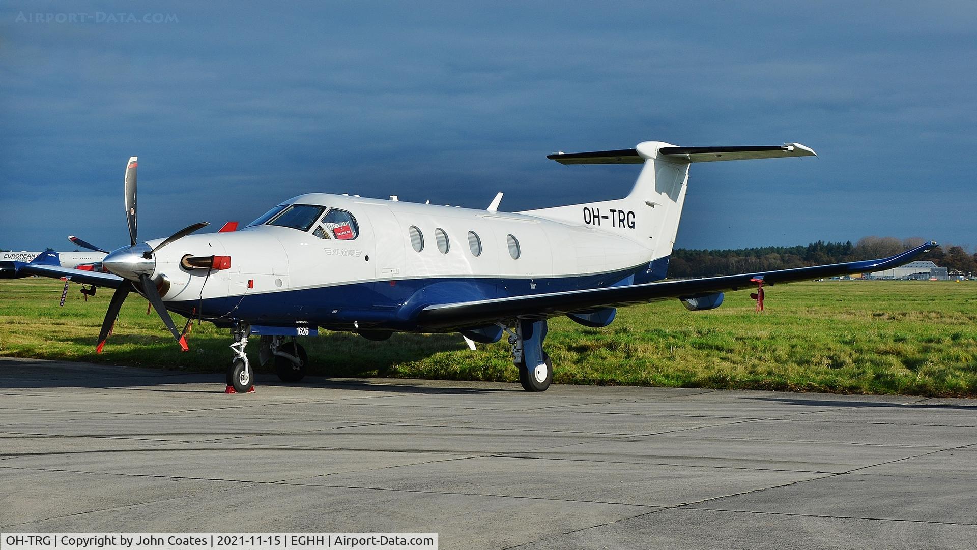 OH-TRG, 2016 Pilatus PC-12/47 C/N 1626, Parked at BAS