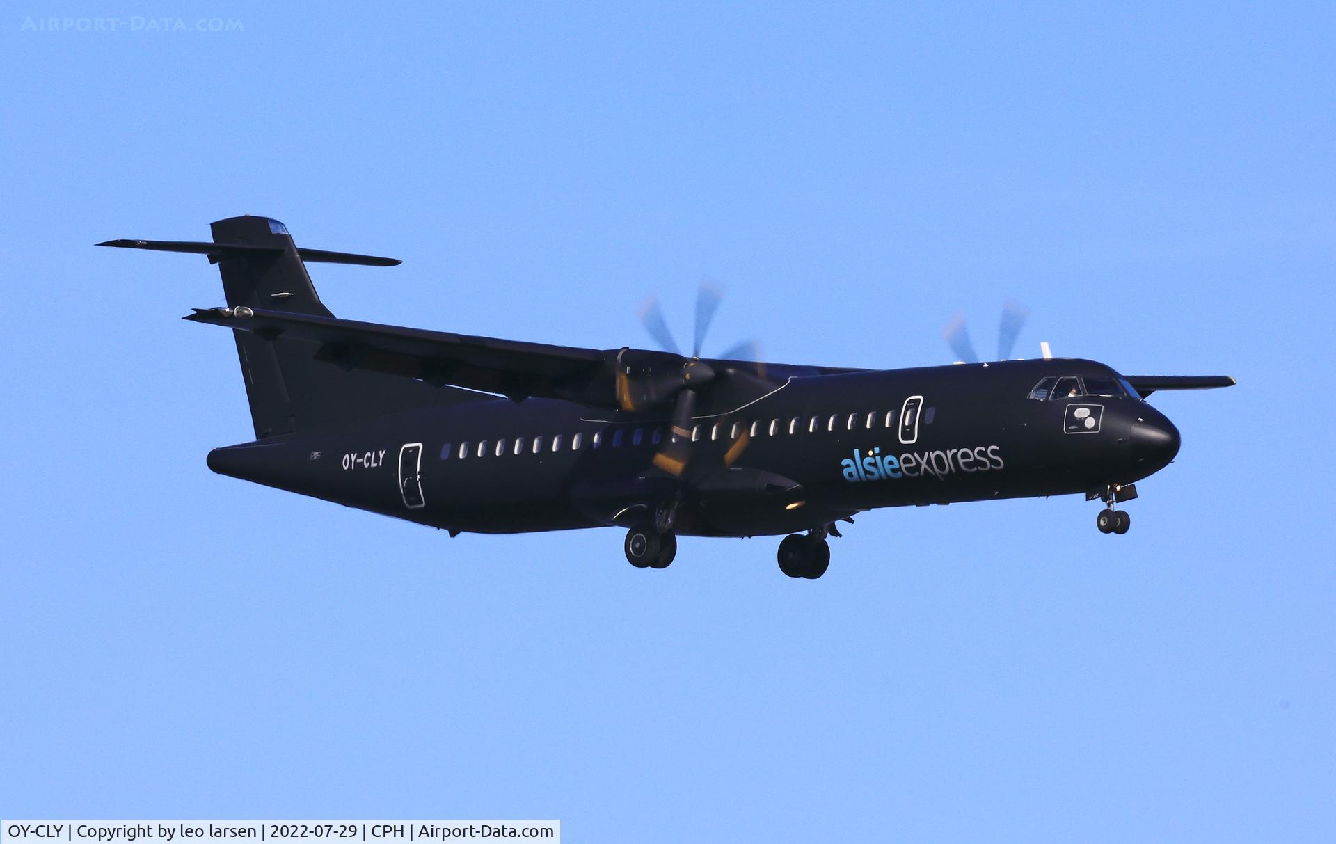 OY-CLY, 2008 ATR 72-212A C/N 799, Copenhagen 29.7.2022