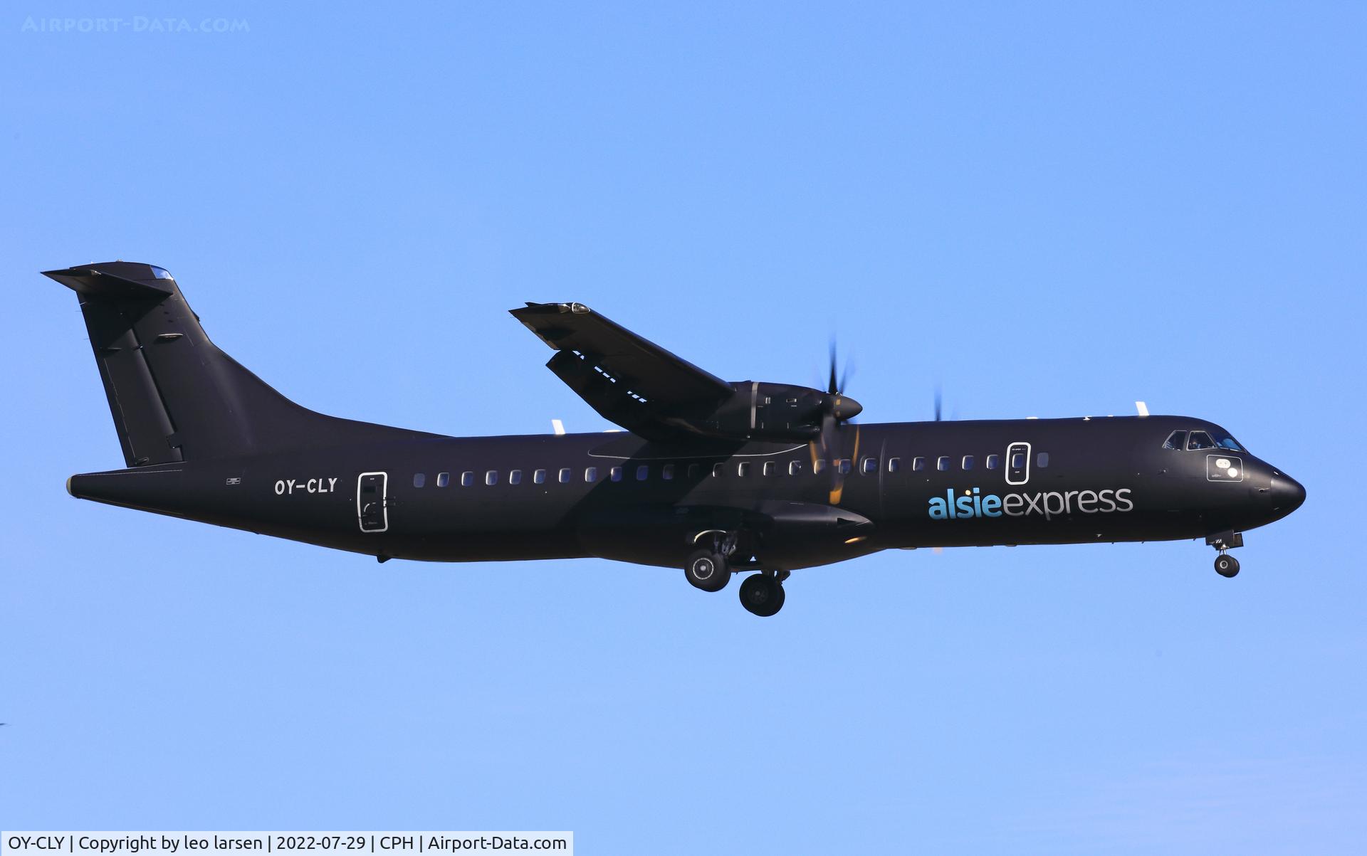 OY-CLY, 2008 ATR 72-212A C/N 799, Copenhagen 29.7.2022