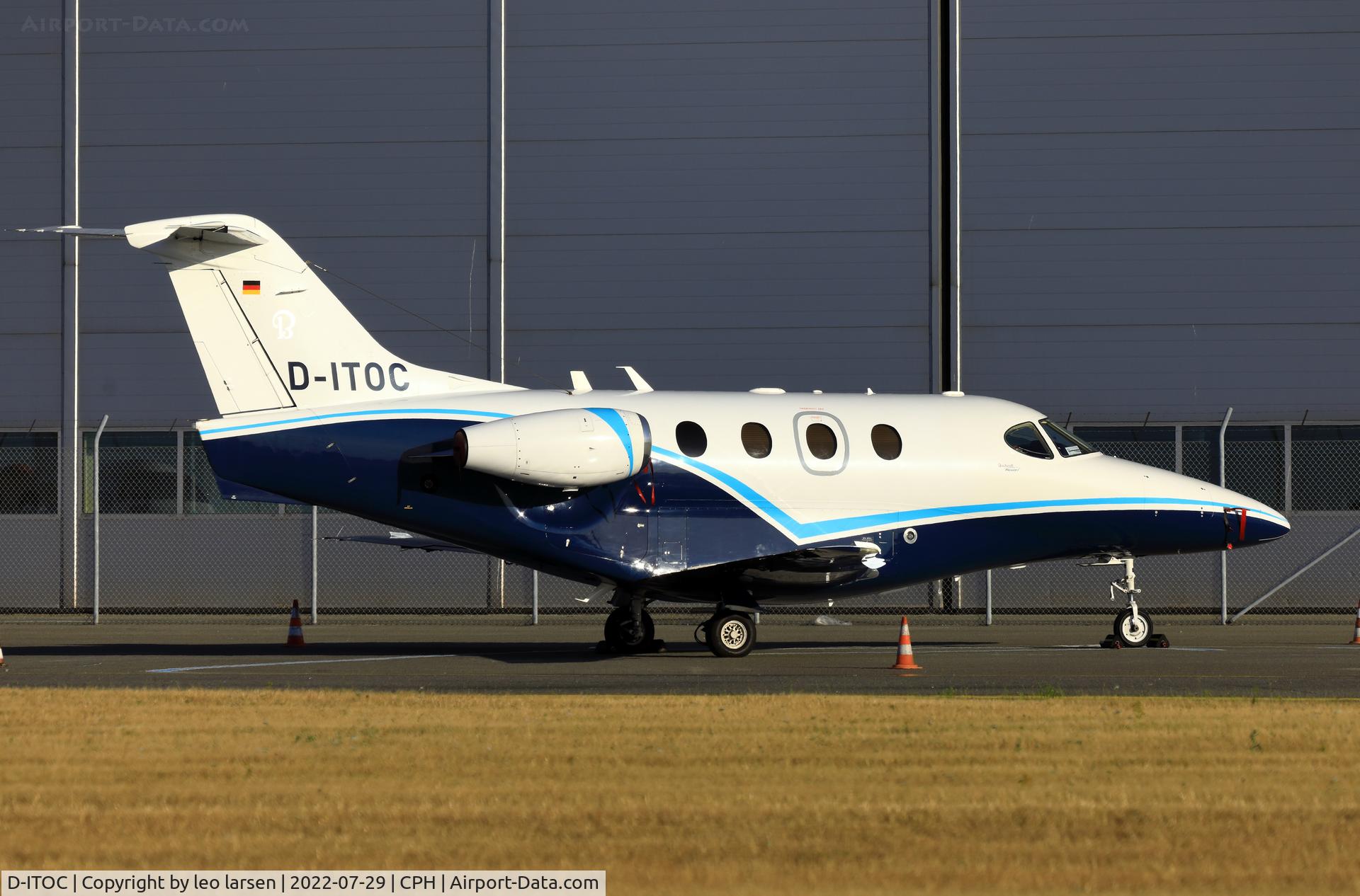 D-ITOC, 2007 Beechcraft 390 Premier 1A C/N RB-181, Copenhagen 29.7.2022