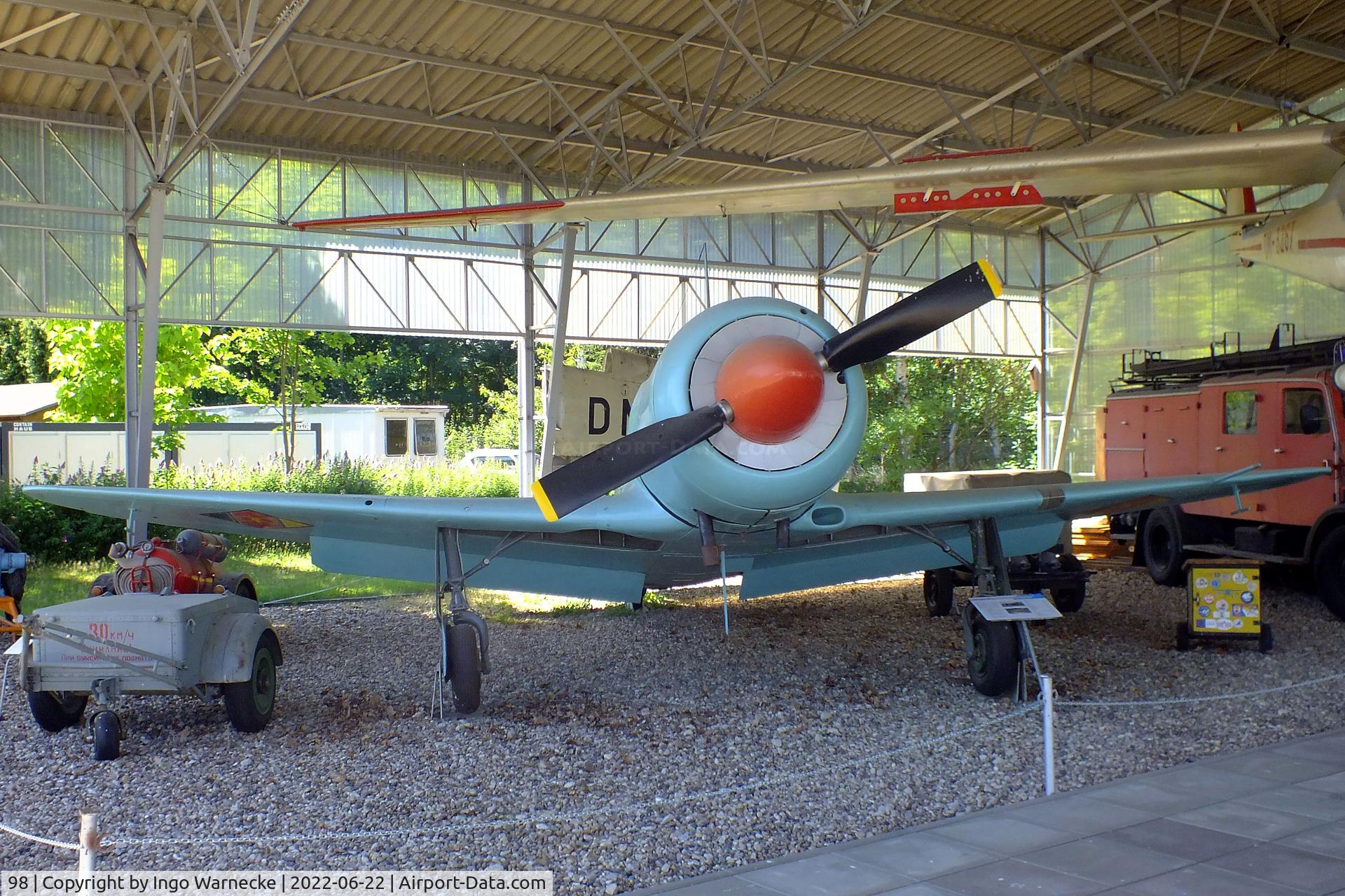 98, 1955 Let C-11 (Yak-11) C/N 68210, Let C-11 (Yak-11) MOOSE at the Flugplatzmuseum Cottbus (Cottbus airfield museum)