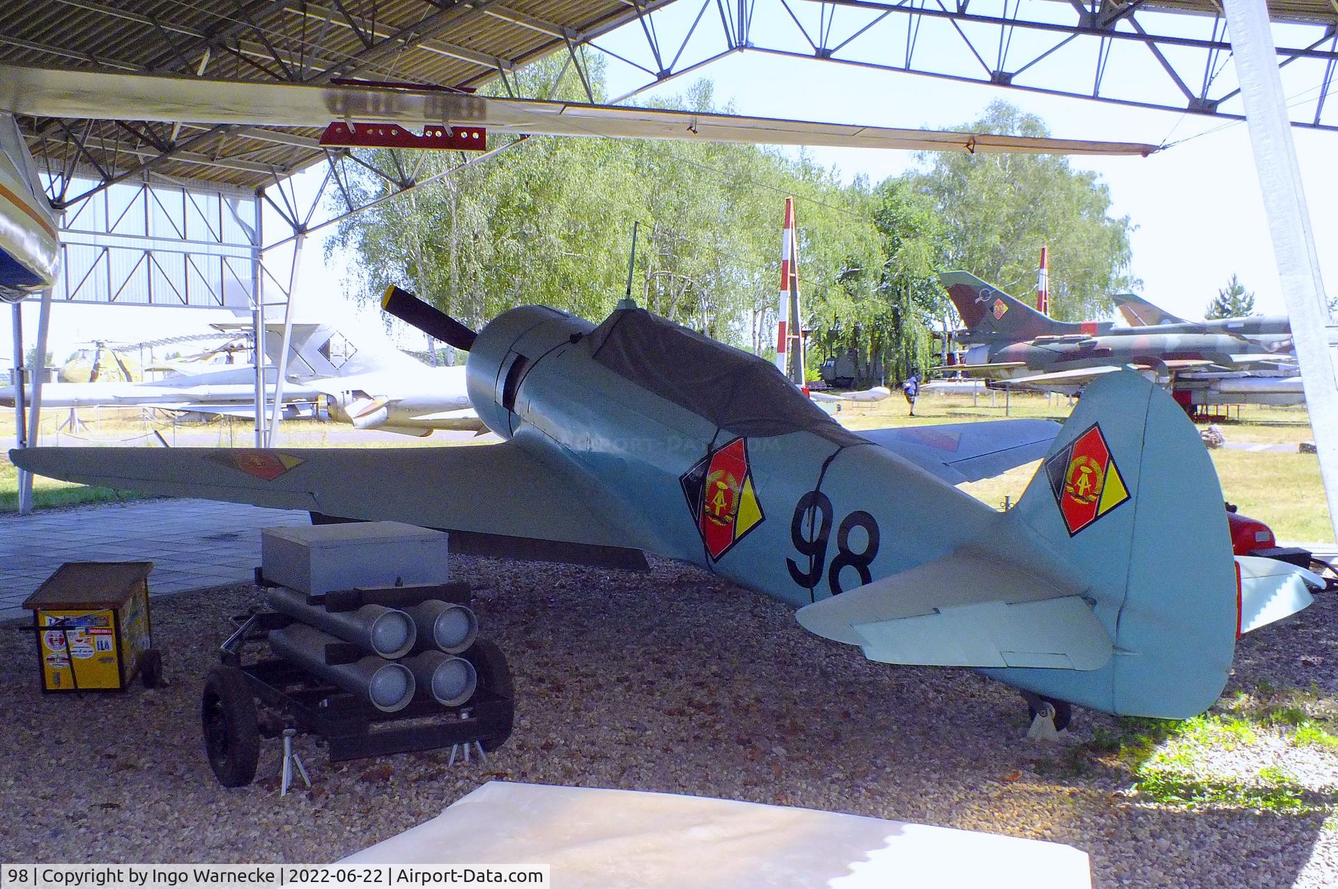 98, 1955 Let C-11 (Yak-11) C/N 68210, Let C-11 (Yak-11) MOOSE at the Flugplatzmuseum Cottbus (Cottbus airfield museum)