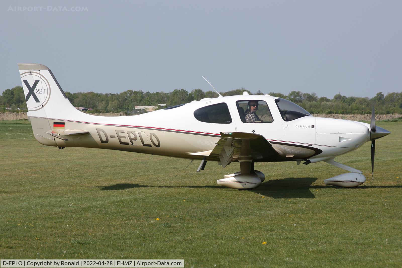 D-EPLO, Cirrus SR-22T-G3-X C/N 0002, at ehmz