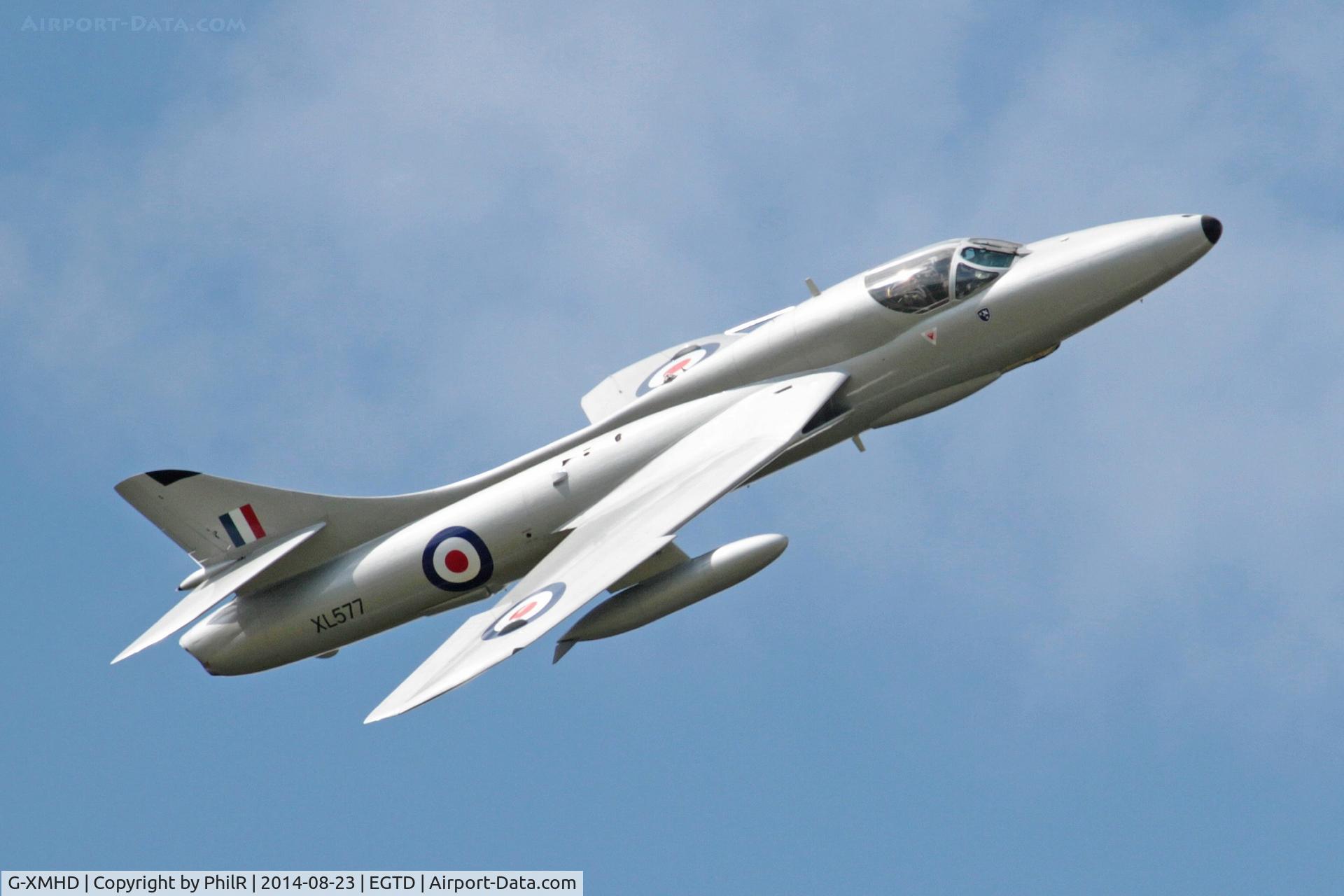 G-XMHD, 1958 Hawker Hunter T.7 C/N 41H/003315, XL577 1958 Hawker Hunter T7 Wings & Wheels Dunsfold