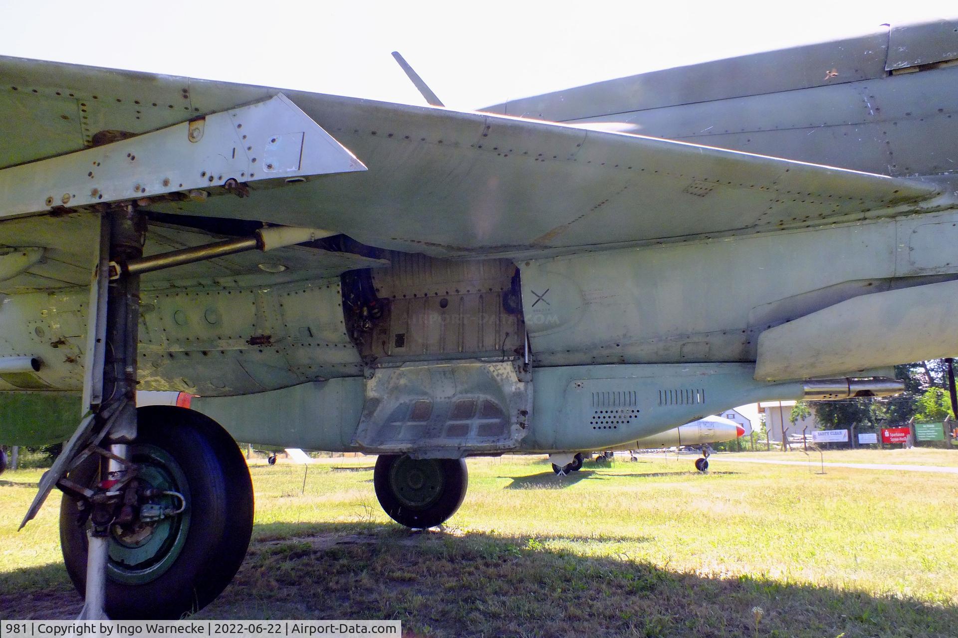 981, 1968 Mikoyan-Gurevich MIG-21SPS-K C/N 94A 6704, Mikoyan i Gurevich MiG-21SPS-K FISHBED-F at the Flugplatzmuseum Cottbus (Cottbus airfield museum)