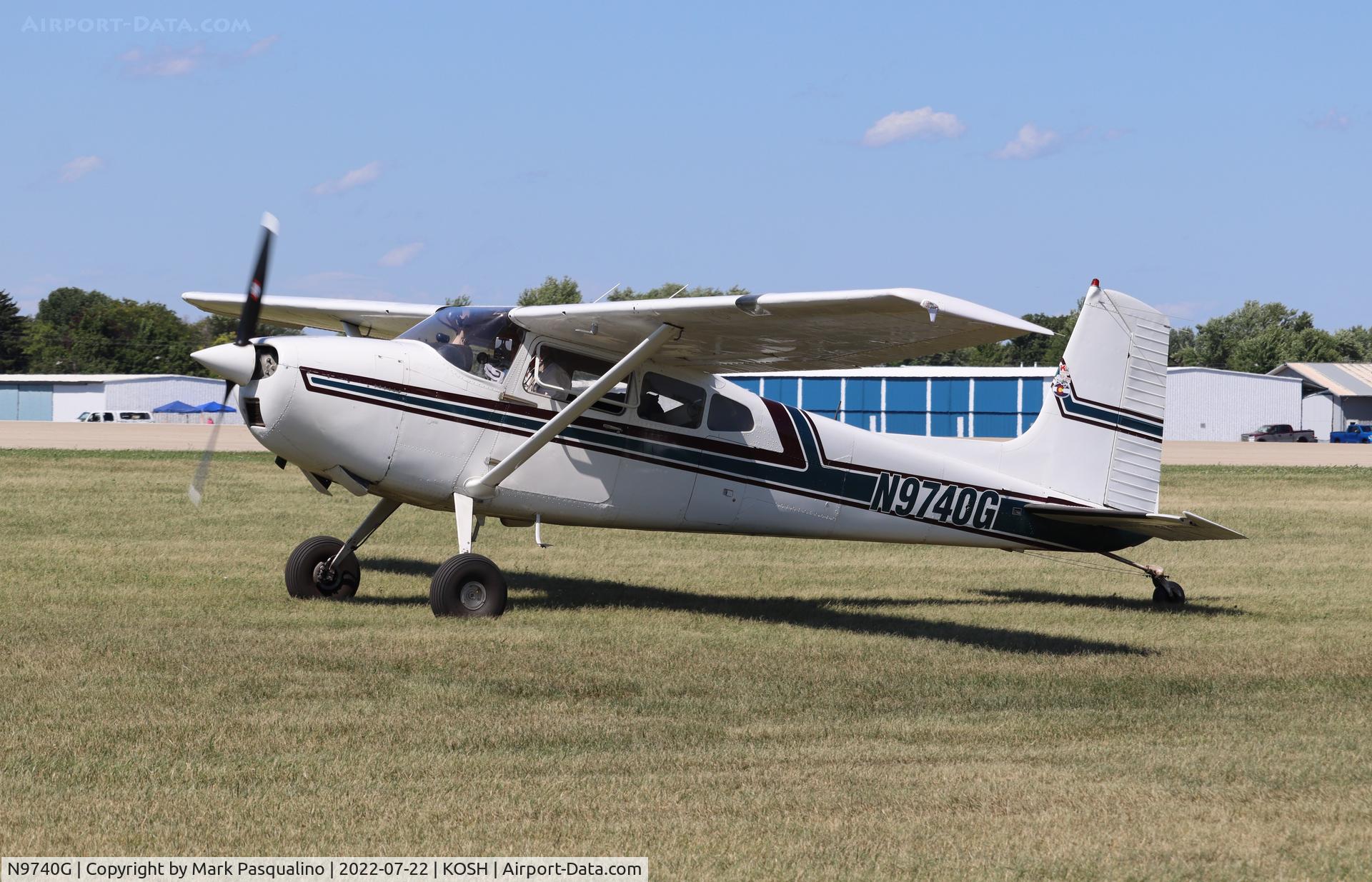 N9740G, 1972 Cessna 180H Skywagon C/N 18052240, Cessna 180H