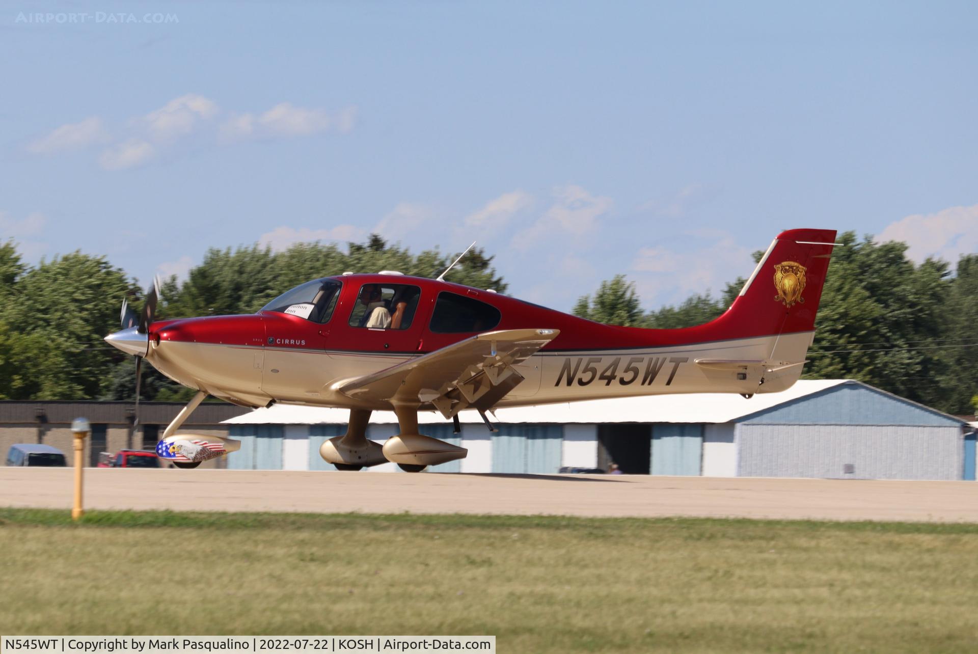 N545WT, 2009 Cirrus SR22 C/N 3422, Cirrus SR22