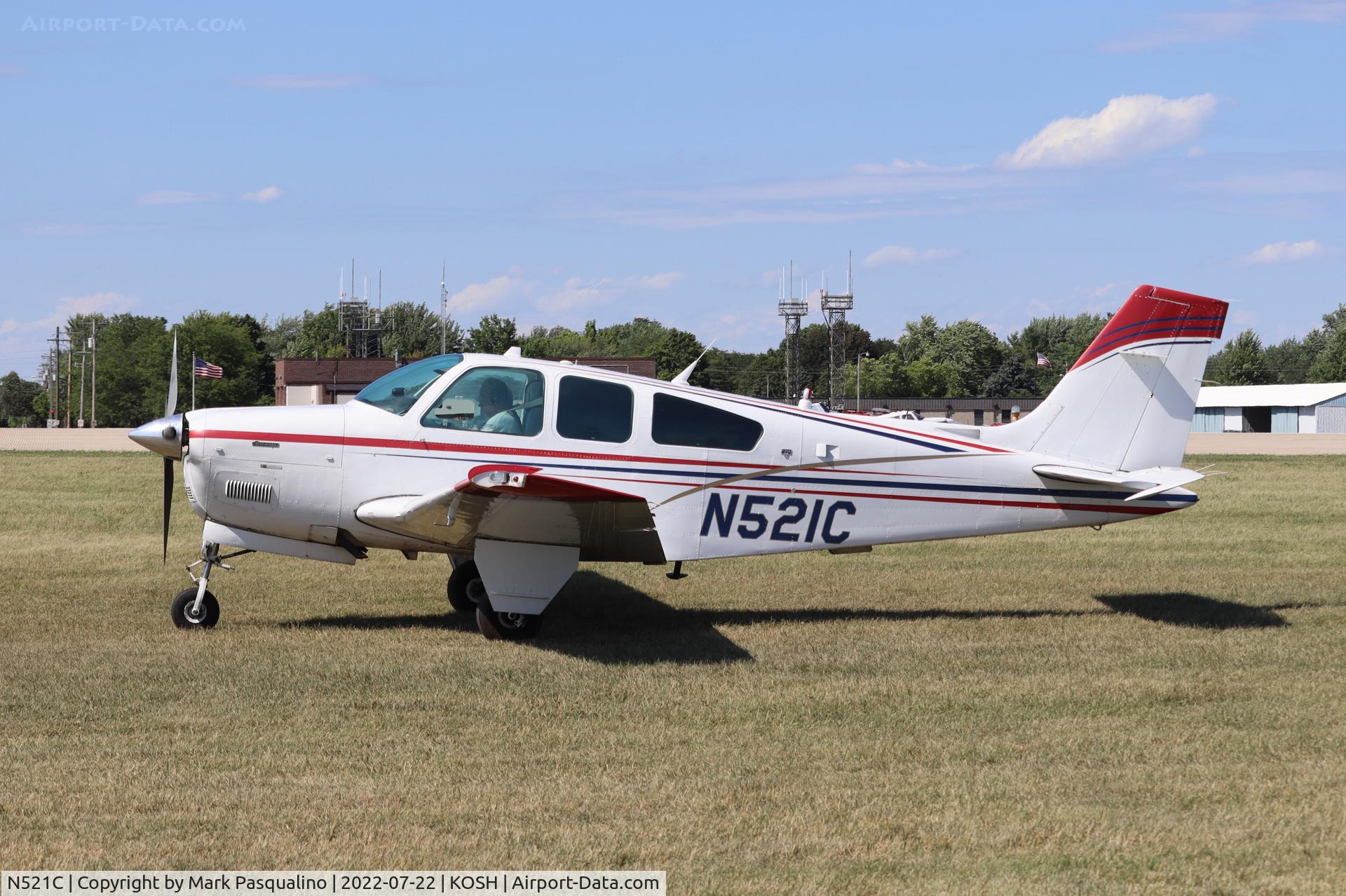 N521C, 1987 Beech F33A Bonanza C/N CE-1119, Beech F33A