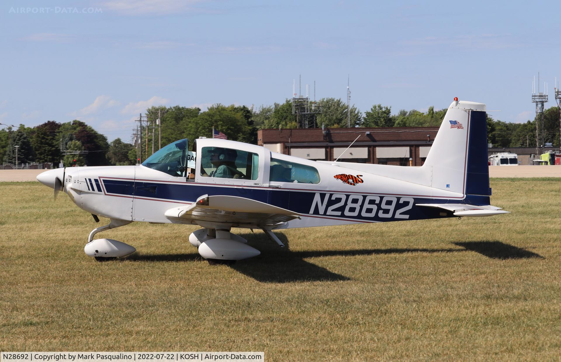 N28692, 1978 Grumman American AA-5B Tiger C/N AA5B0759, Grumman American AA-5B