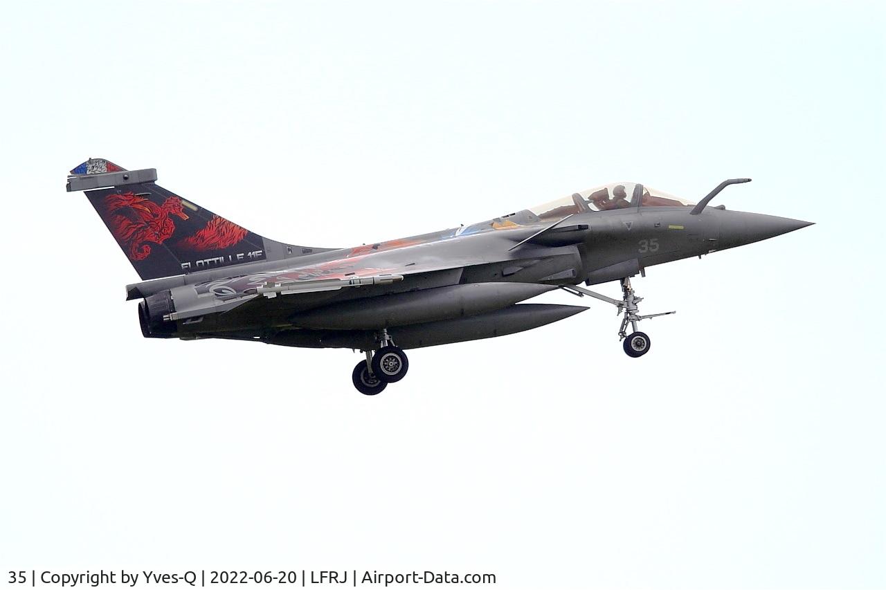 35, 2012 Dassault Rafale M C/N 35, Dassault Rafale M, On final rwy 07, Landivisiau naval air base (LFRJ) Ocean Hit 22
