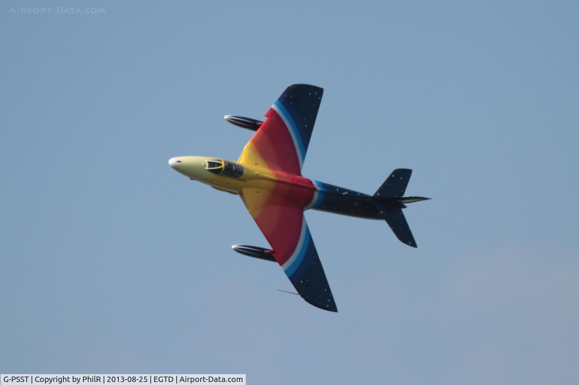 G-PSST, 1959 Hawker Hunter F.58A C/N HABL-003115, Hawker Hunter F58 G-PSST 'Miss Demeanour' at Dunsfold