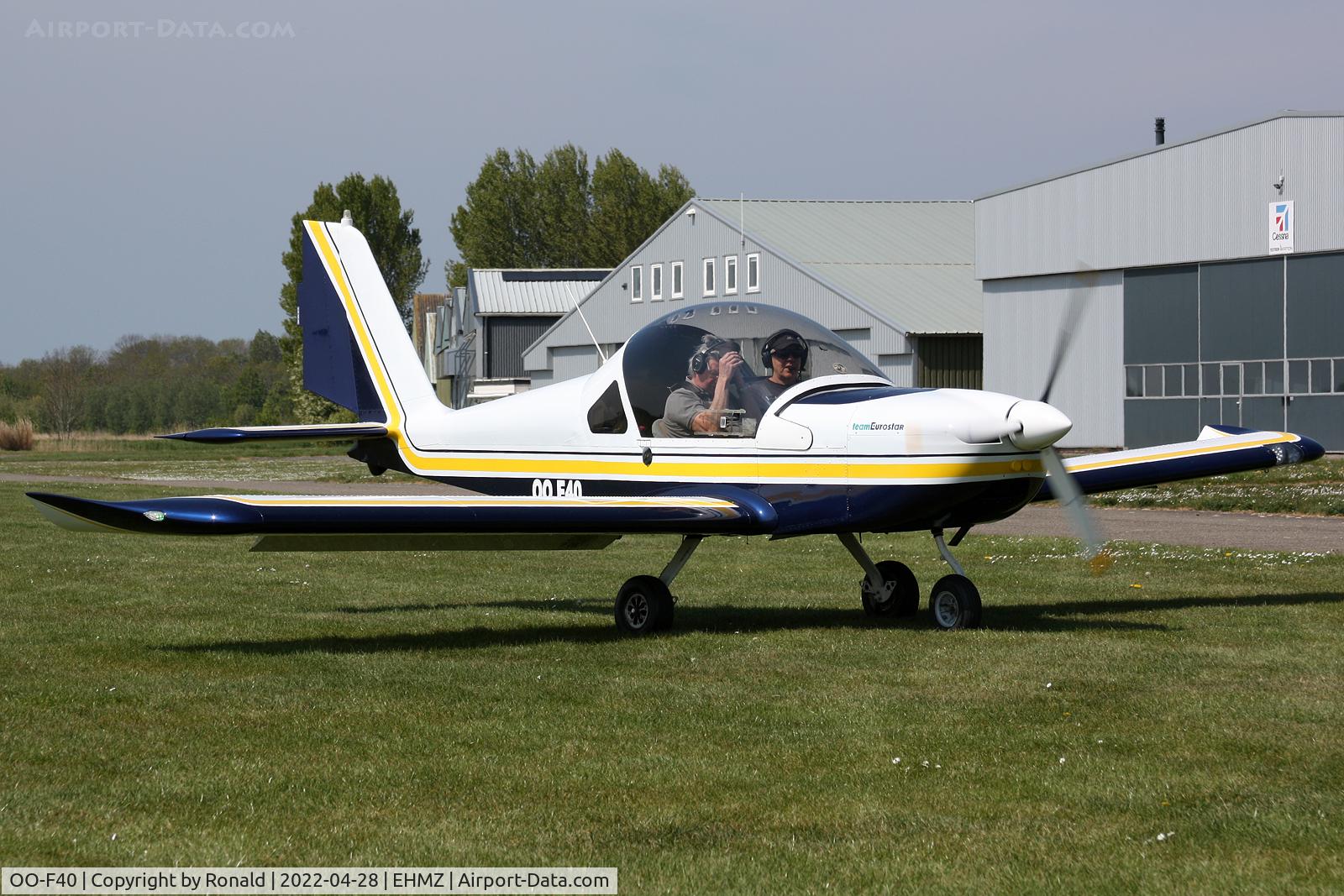 OO-F40, Evektor EV-97 Eurostar C/N 2004.2217, at ehmz