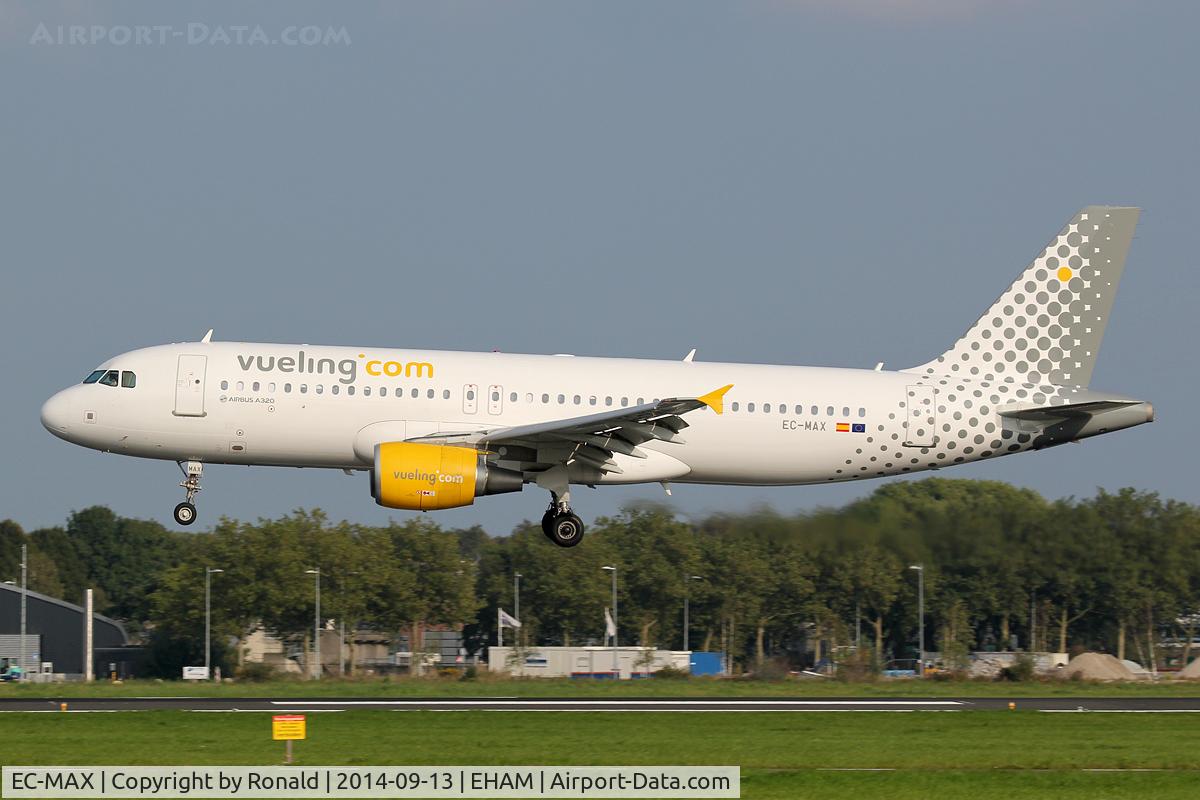 EC-MAX, 2010 Airbus A320-214 C/N 4478, at spl
