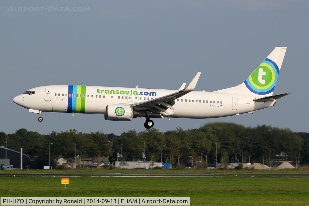 PH-HZO, 2007 Boeing 737-8K2 C/N 34169, at spl