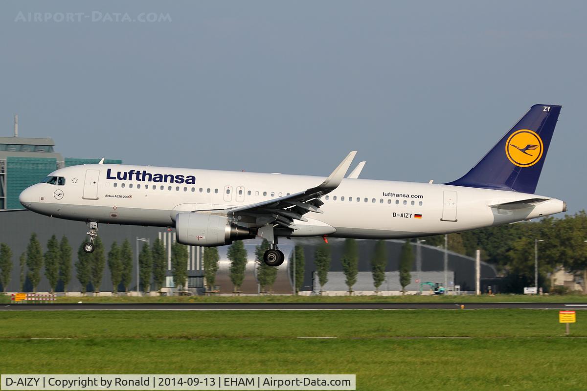 D-AIZY, 2013 Airbus A320-214 C/N 5769, at spl