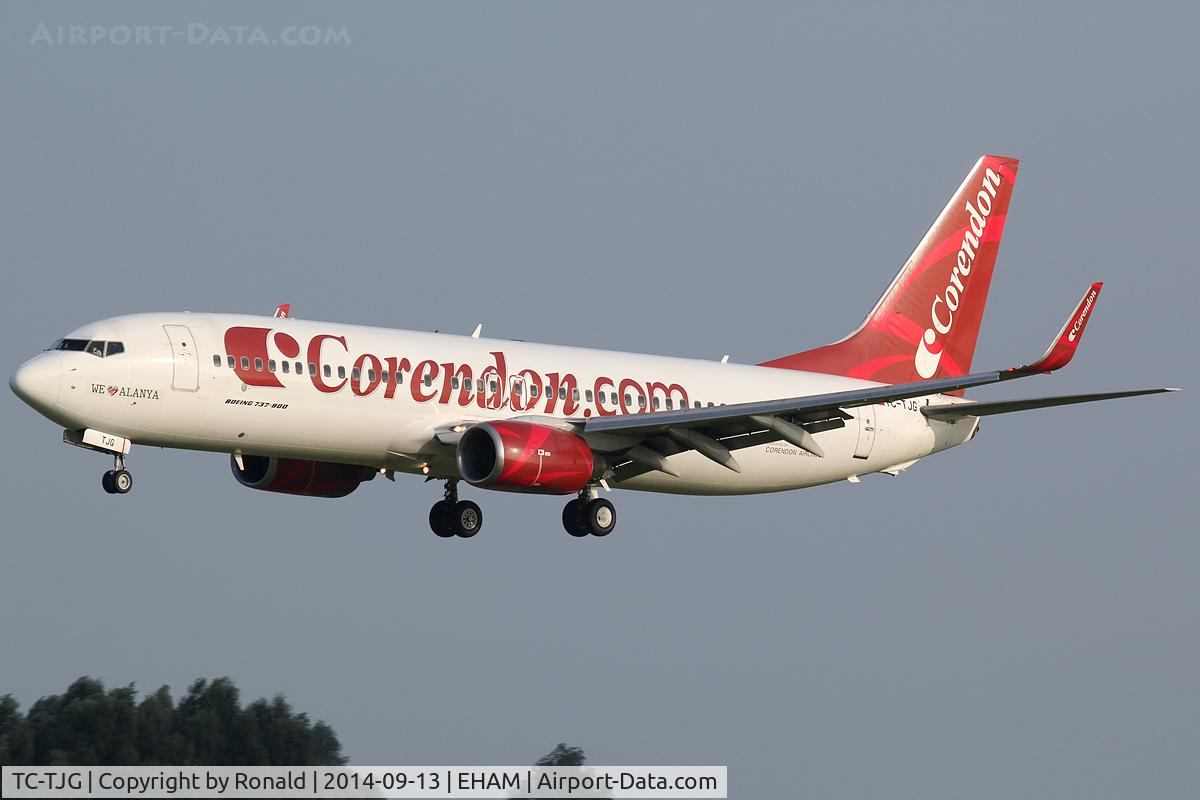 TC-TJG, 1999 Boeing 737-86J C/N 29120, at spl
