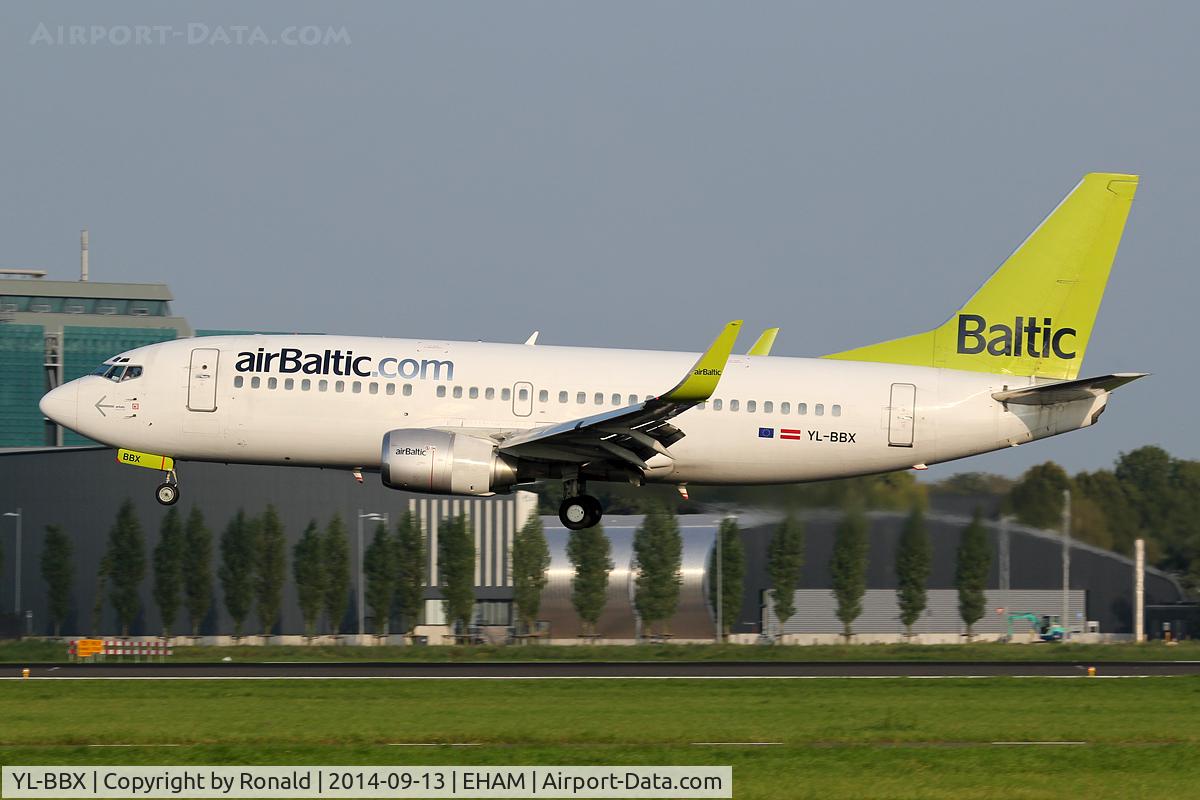 YL-BBX, 1999 Boeing 737-36Q C/N 30334, at spl