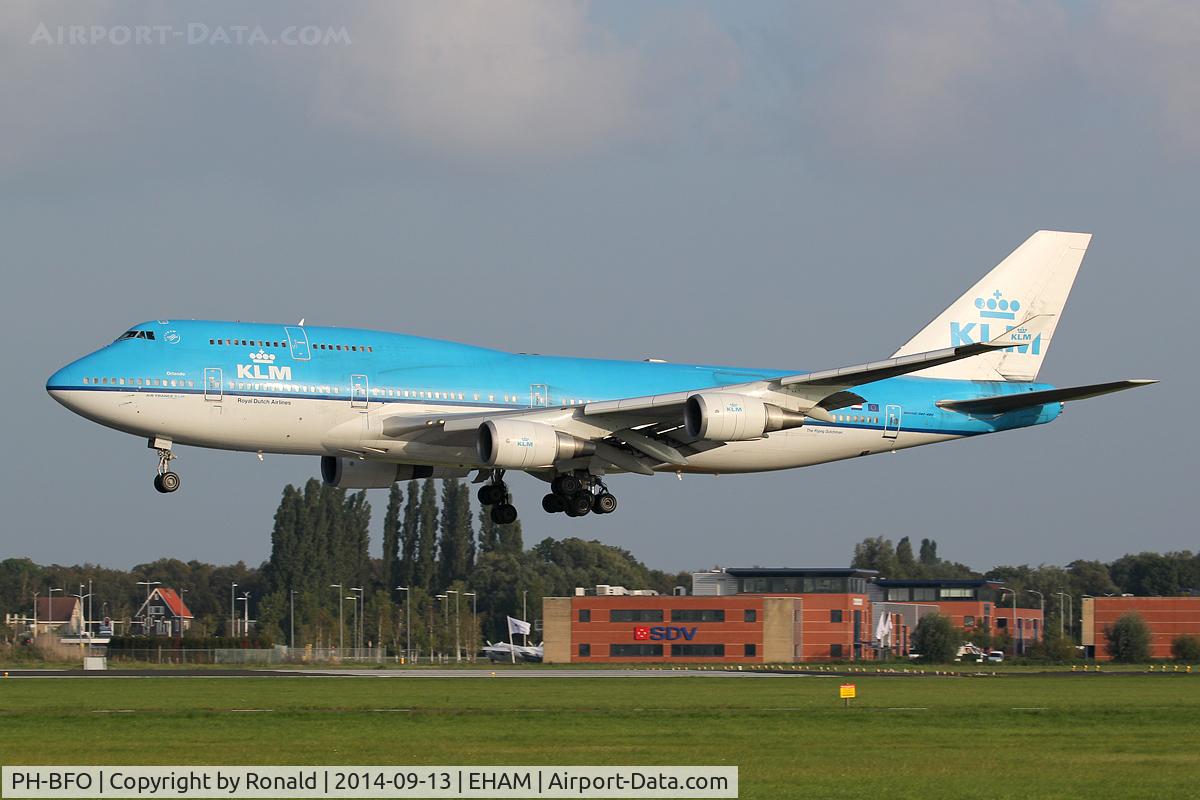 PH-BFO, 1992 Boeing 747-406BC C/N 25413, at spl