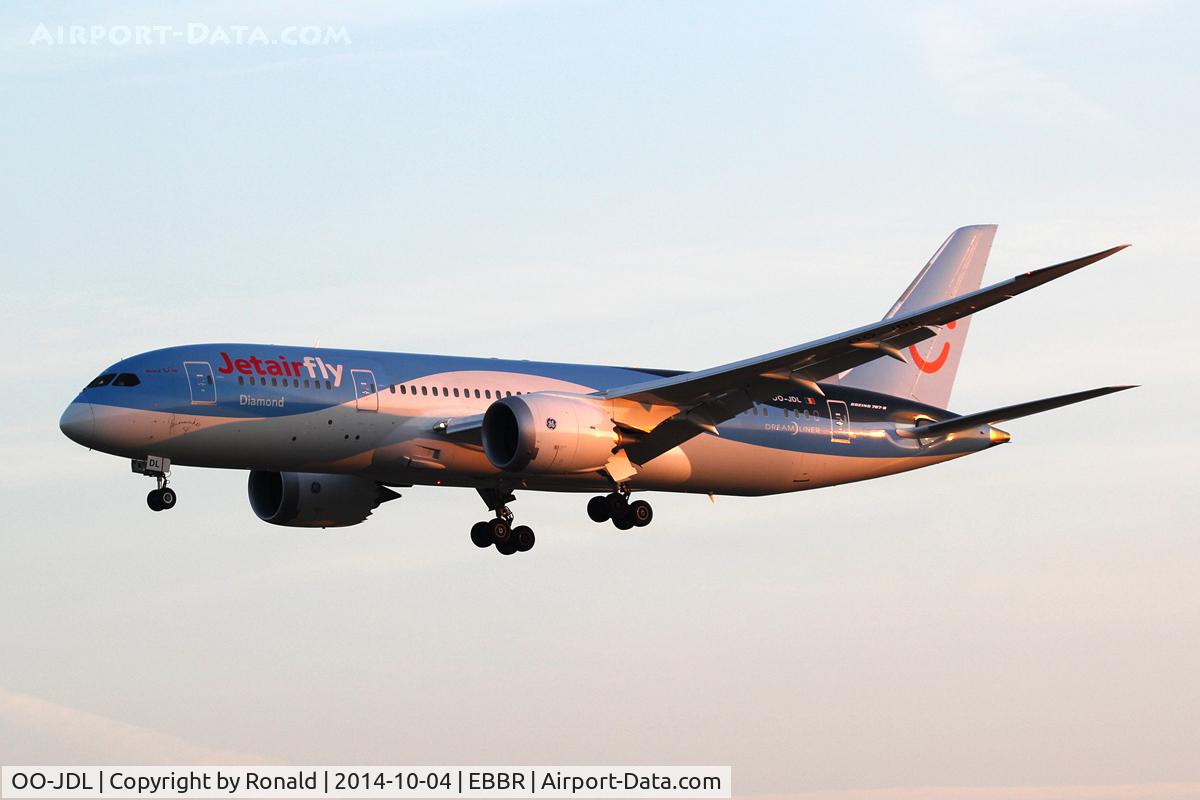 OO-JDL, 2013 Boeing 787-8 Dreamliner C/N 34425, at bru