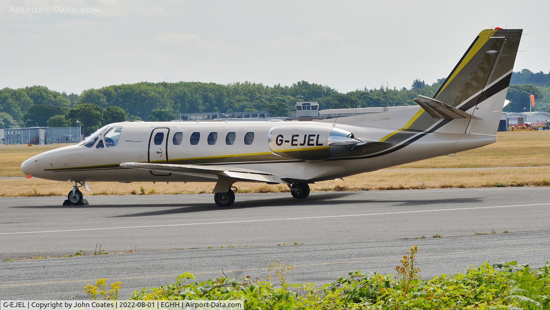 G-EJEL, 1990 Cessna 550 Citation II C/N 550-0643, Parked at Technicair