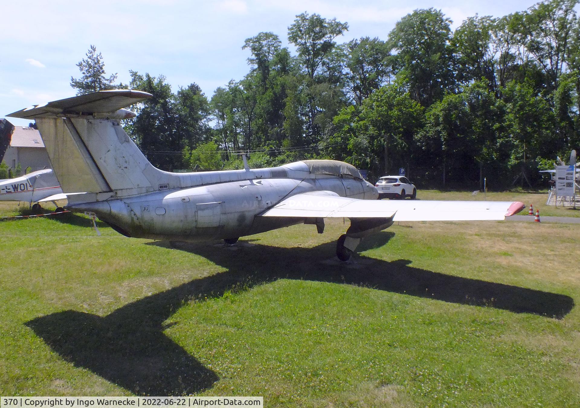 370, Aero L-29 Delfin C/N 290370, Aero L-29 Delfin MAYA at the Flugplatzmuseum Cottbus (Cottbus airfield museum)