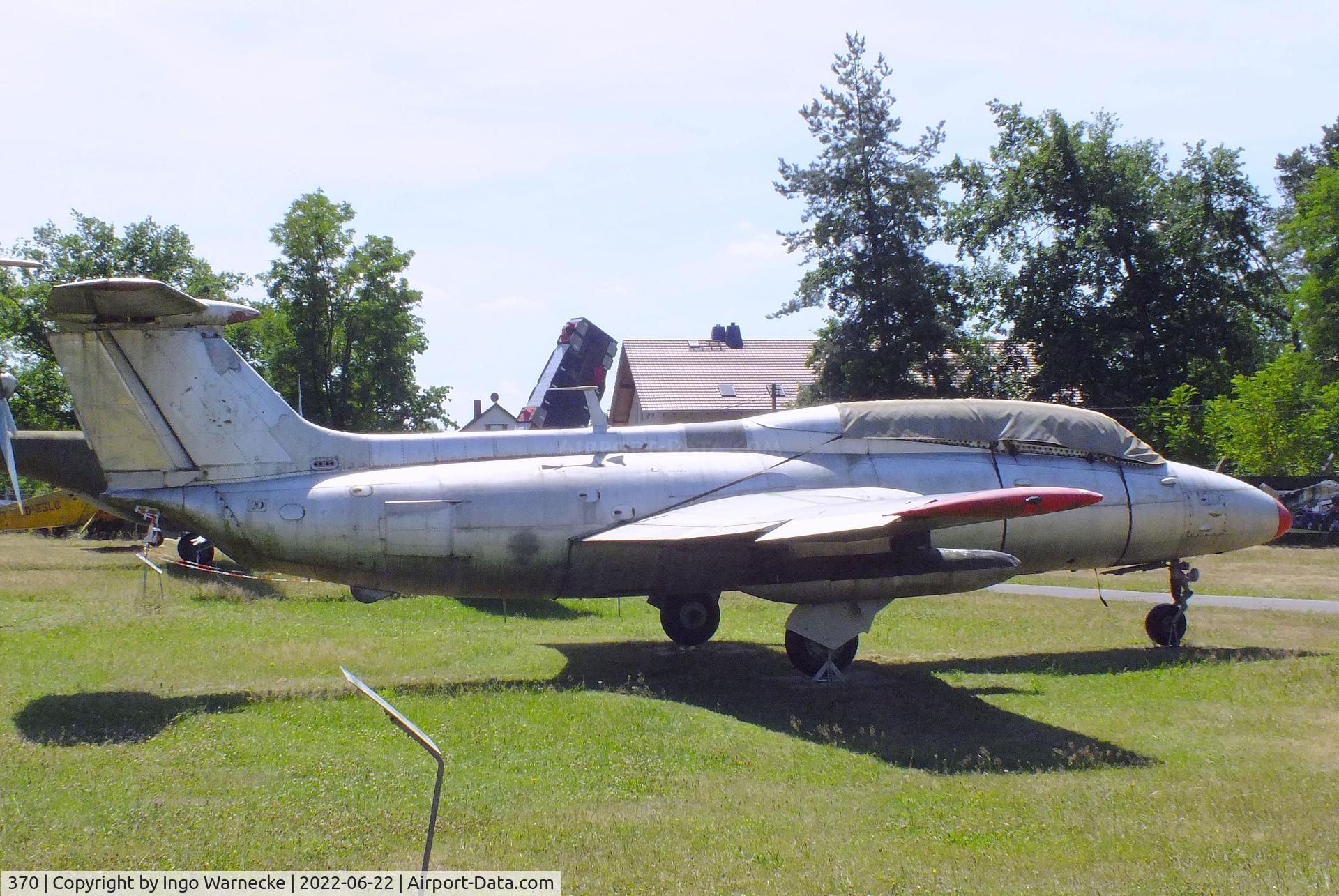 370, Aero L-29 Delfin C/N 290370, Aero L-29 Delfin MAYA at the Flugplatzmuseum Cottbus (Cottbus airfield museum)