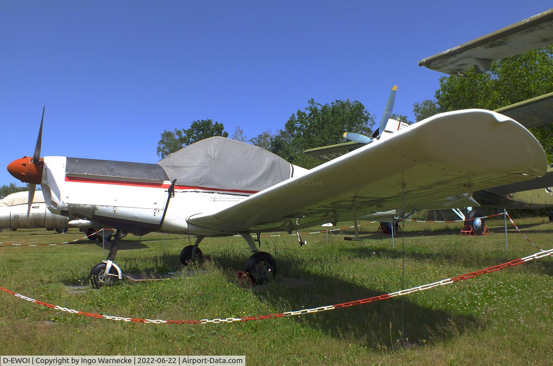 D-EWOI, 1977 Zlin Z-42M C/N 0114/04, Zlin Z-42M at the Flugplatzmuseum Cottbus (Cottbus airfield museum)
