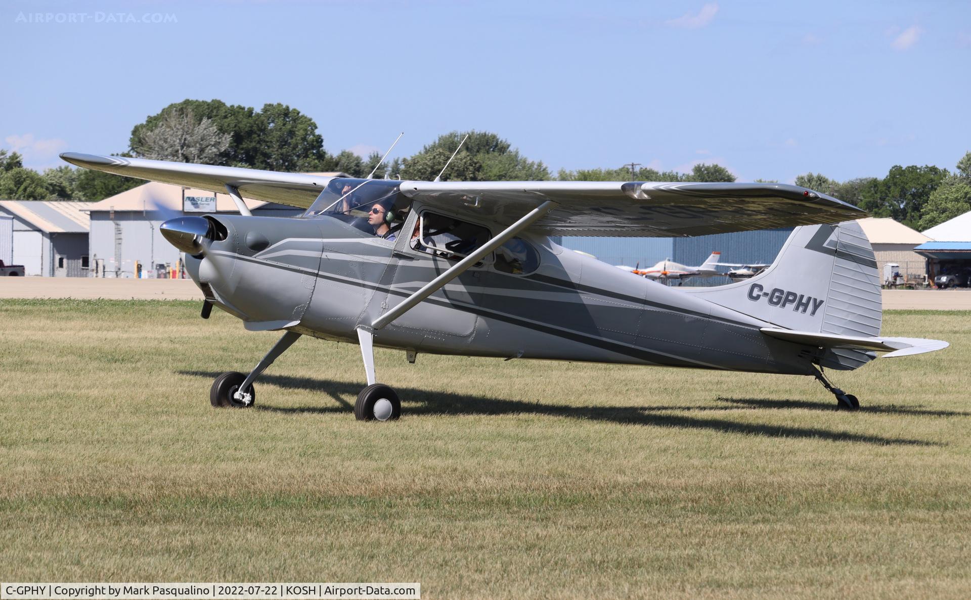 C-GPHY, 1952 Cessna 170B C/N 20887, Cessna 170B