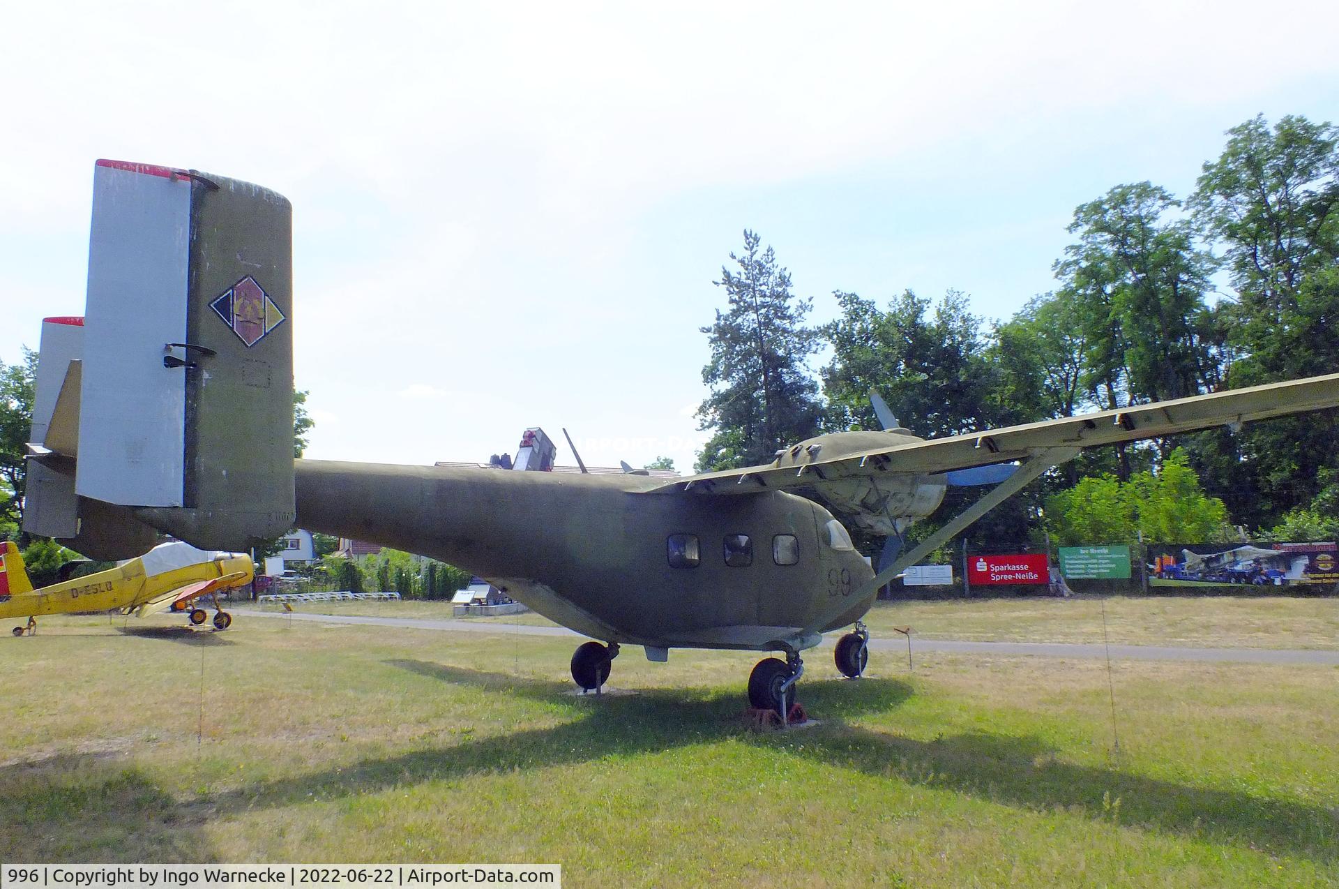 996, 1966 Antonov An-14A C/N 600904, Antonov An-14A CLOD (minus flaps and ailerons) at the Flugplatzmuseum Cottbus (Cottbus airfield museum)