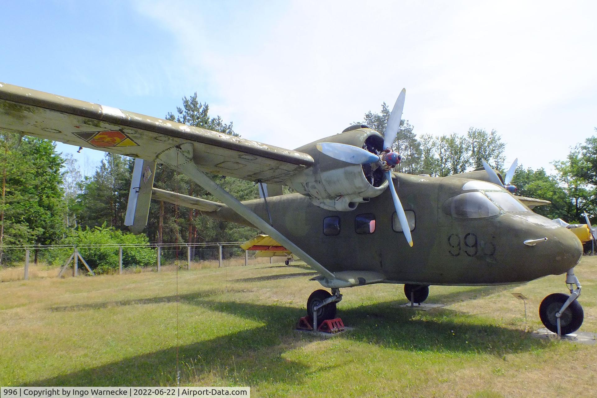 996, 1966 Antonov An-14A C/N 600904, Antonov An-14A CLOD (minus flaps and ailerons) at the Flugplatzmuseum Cottbus (Cottbus airfield museum)