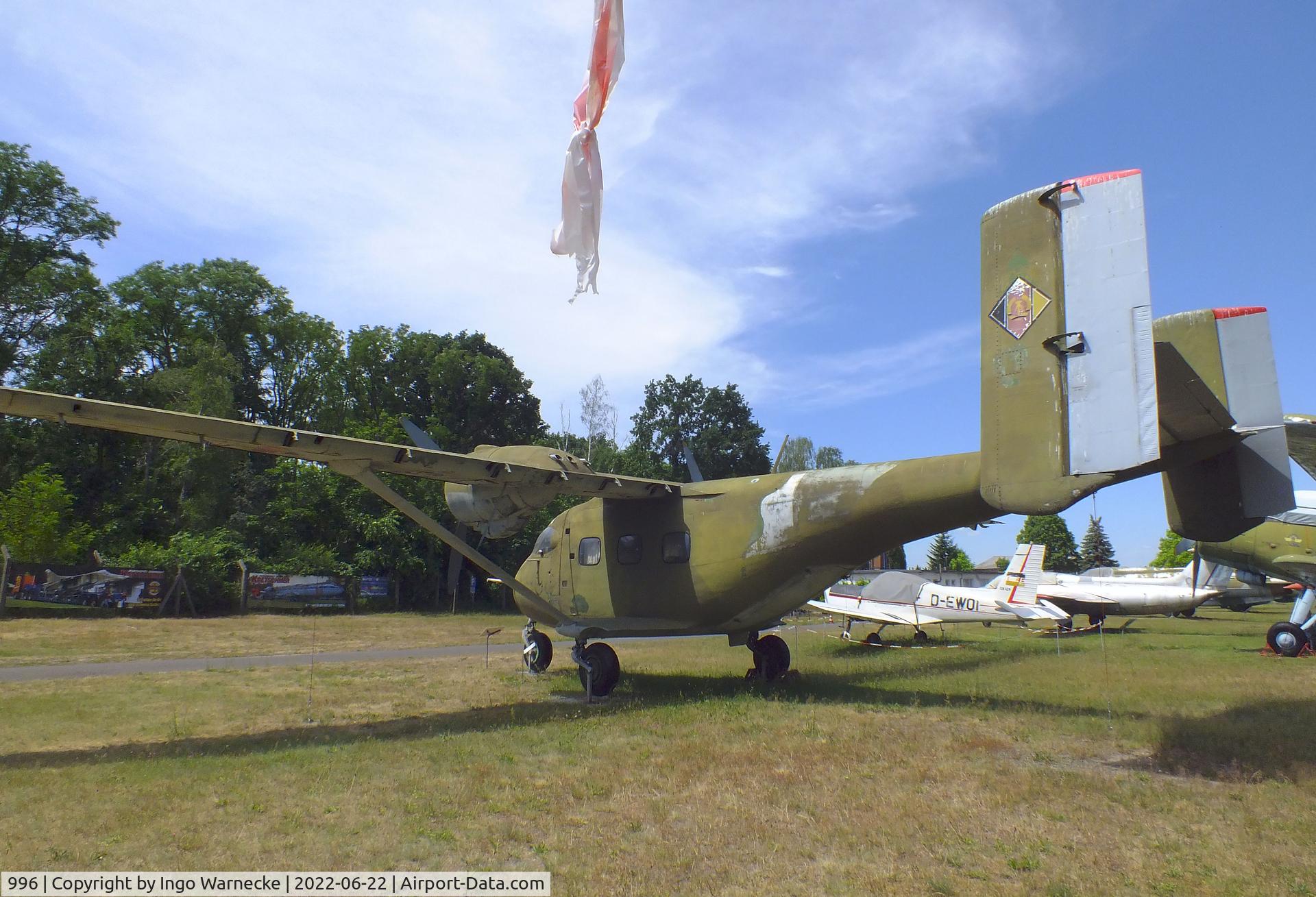996, 1966 Antonov An-14A C/N 600904, Antonov An-14A CLOD (minus flaps and ailerons) at the Flugplatzmuseum Cottbus (Cottbus airfield museum)