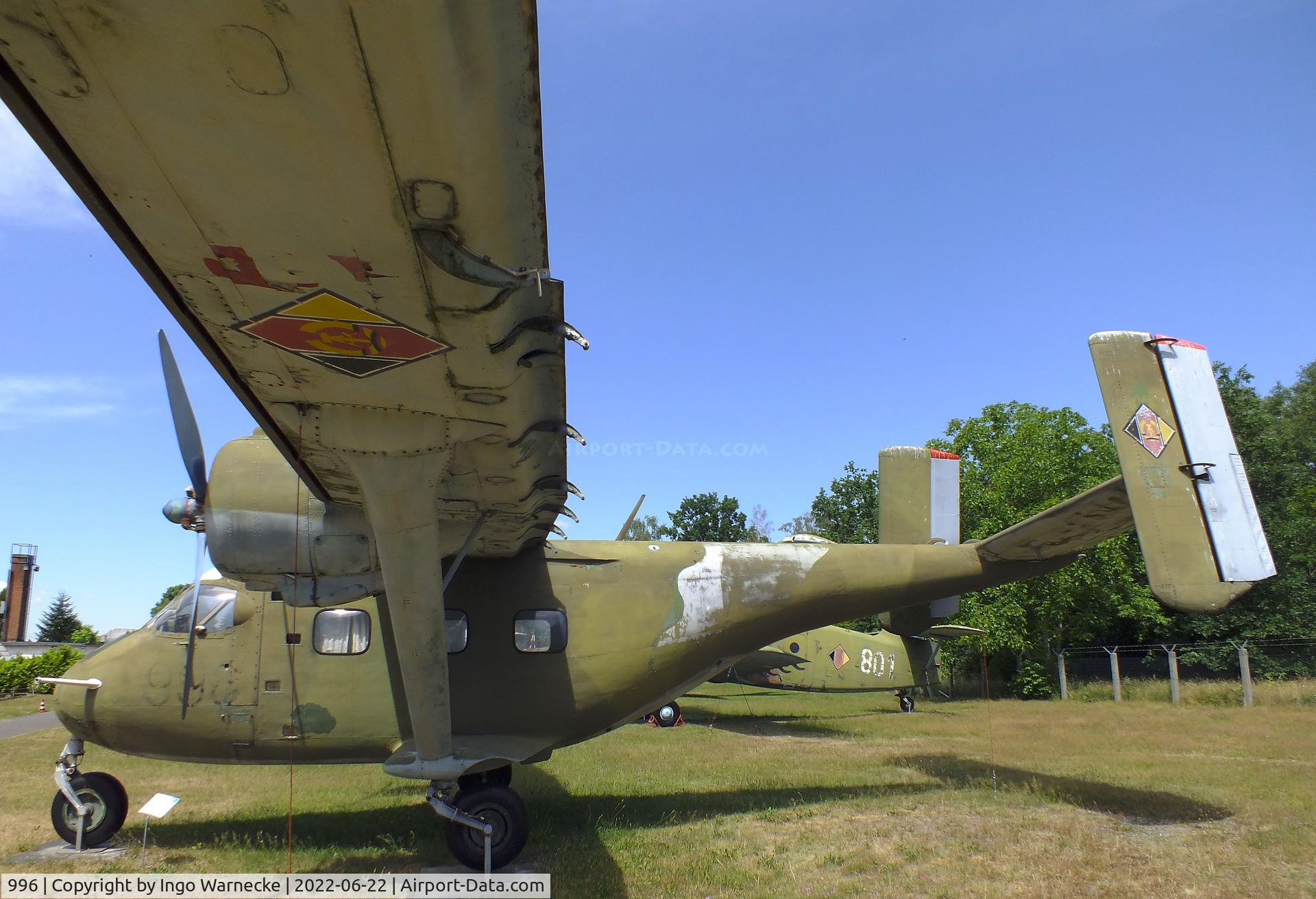 996, 1966 Antonov An-14A C/N 600904, Antonov An-14A CLOD (minus flaps and ailerons) at the Flugplatzmuseum Cottbus (Cottbus airfield museum)