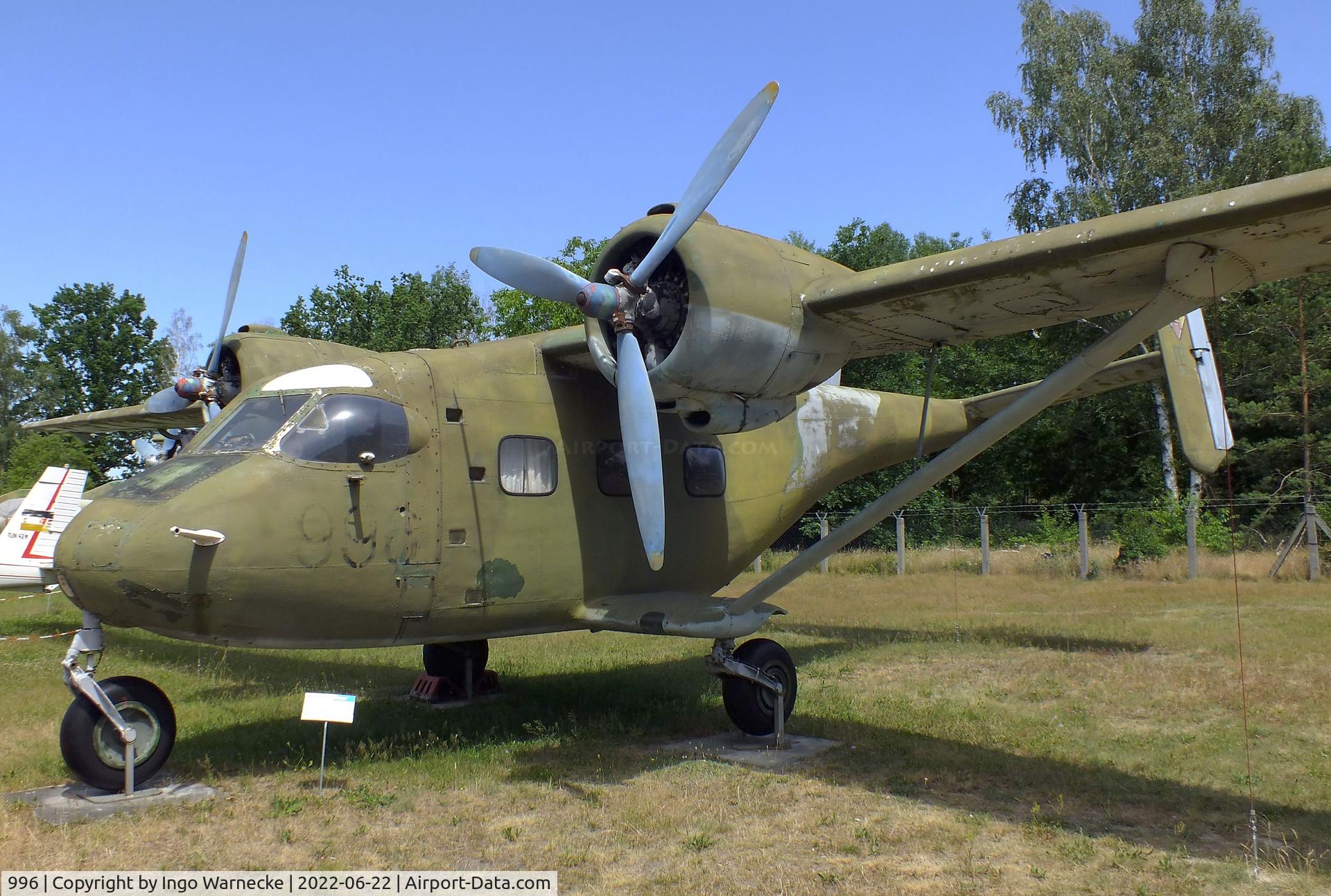 996, 1966 Antonov An-14A C/N 600904, Antonov An-14A CLOD (minus flaps and ailerons) at the Flugplatzmuseum Cottbus (Cottbus airfield museum)