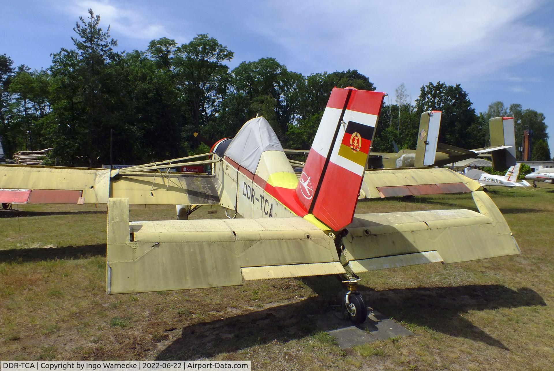 DDR-TCA, 1982 PZL-Okecie PZL-106A/AR C/N 7810140, PZL-Okecie PZL-106A/AR Kruk at the Flugplatzmuseum Cottbus (Cottbus airfield museum)