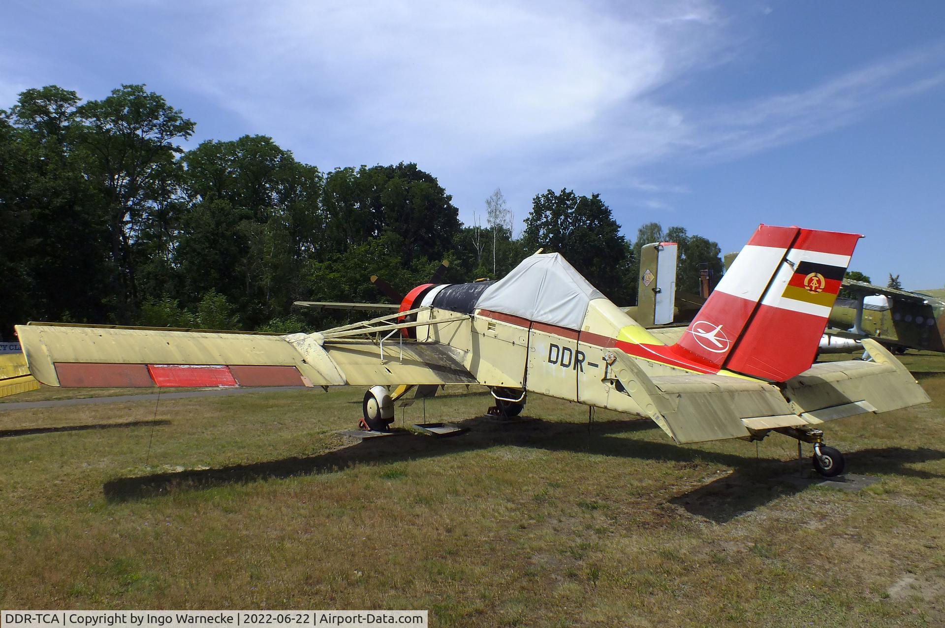 DDR-TCA, 1982 PZL-Okecie PZL-106A/AR C/N 7810140, PZL-Okecie PZL-106A/AR Kruk at the Flugplatzmuseum Cottbus (Cottbus airfield museum)
