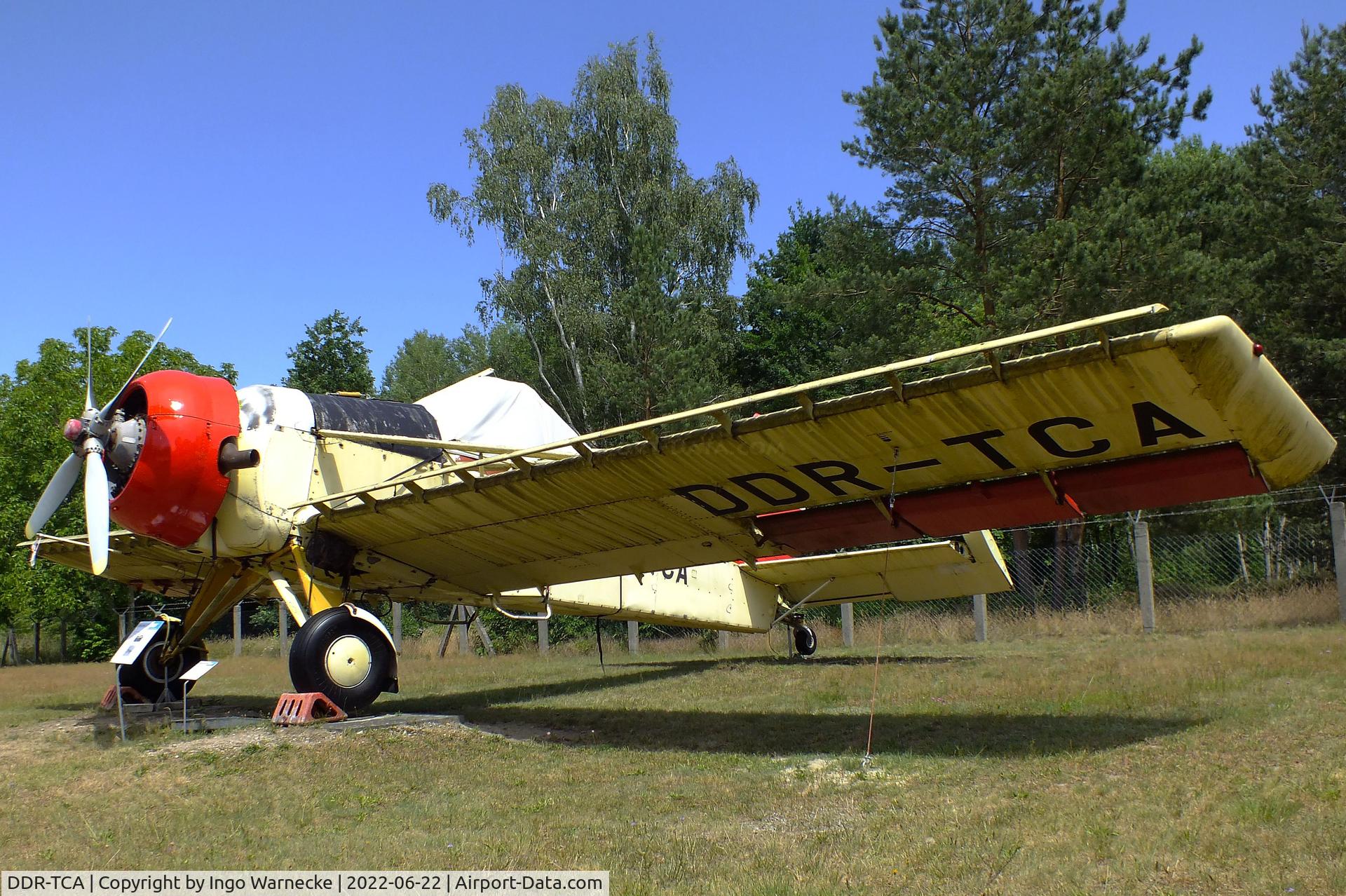 DDR-TCA, 1982 PZL-Okecie PZL-106A/AR C/N 7810140, PZL-Okecie PZL-106A/AR Kruk at the Flugplatzmuseum Cottbus (Cottbus airfield museum)