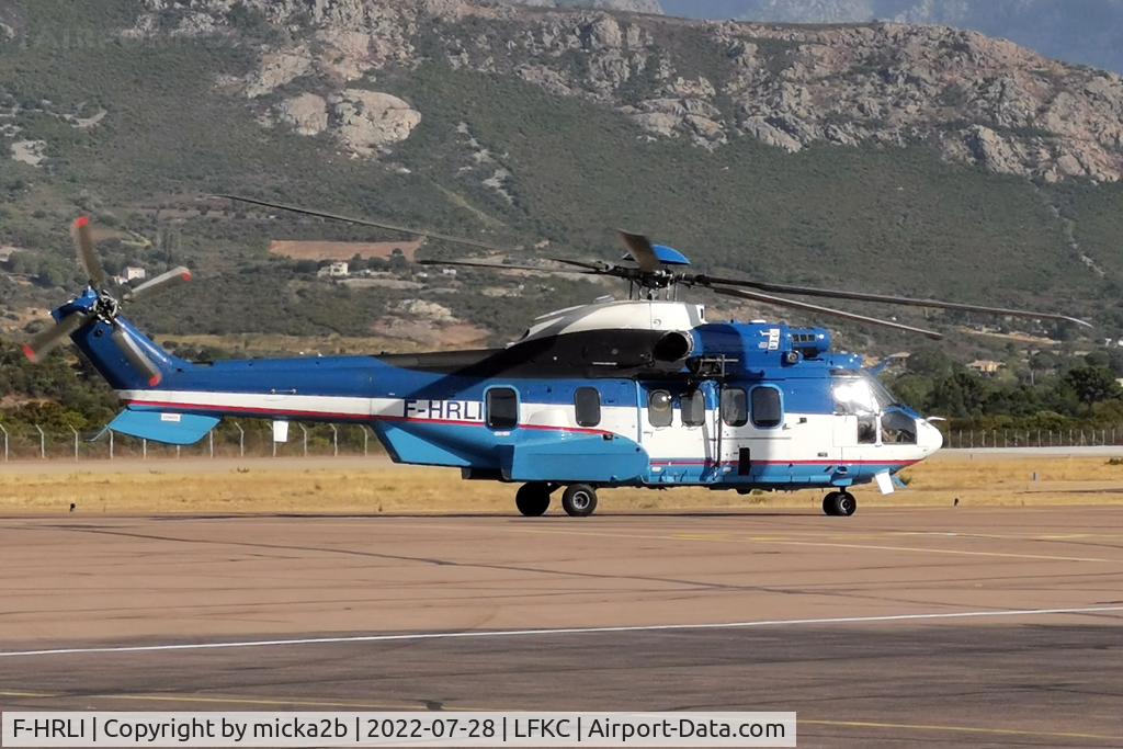 F-HRLI, 2012 Eurocopter EC-225LP Super Puma C/N 2824, Taxiing