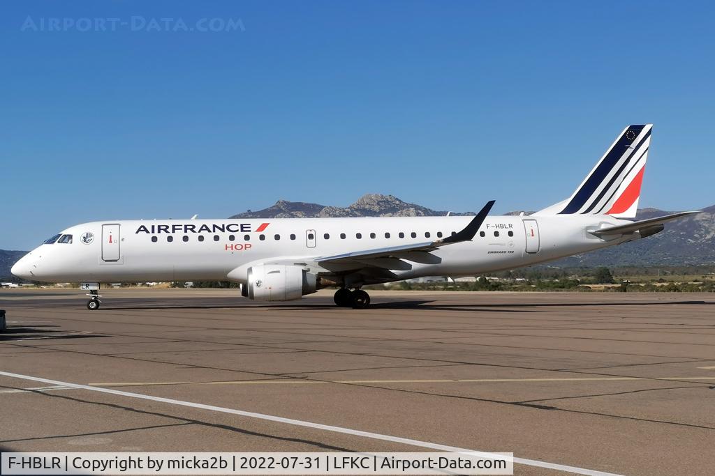 F-HBLR, 2009 Embraer ERJ-190STD (ERJ-190-100) C/N 19000322, Parked